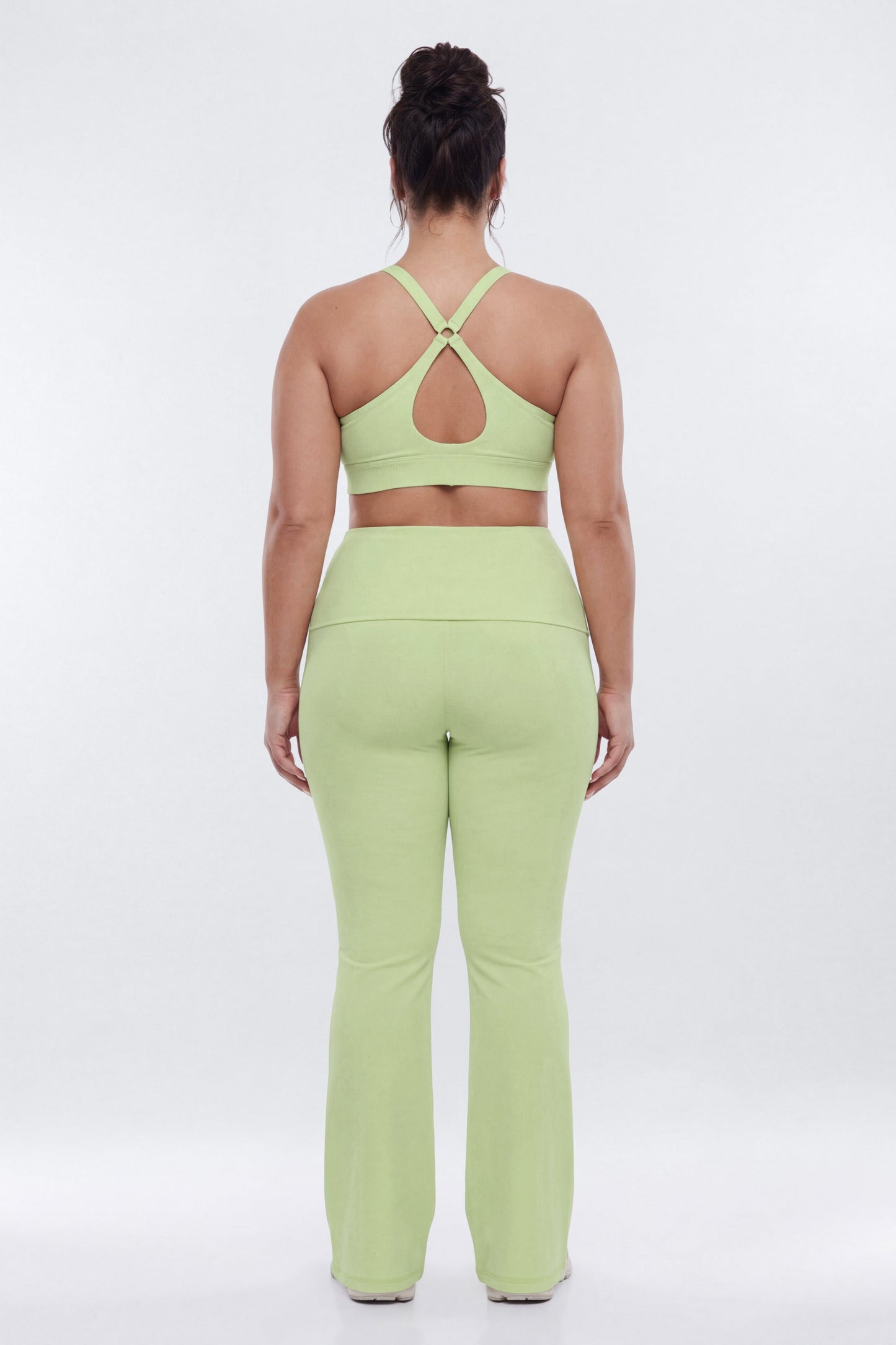 ButterSoft™ X Back Sports Bra - Pistachio