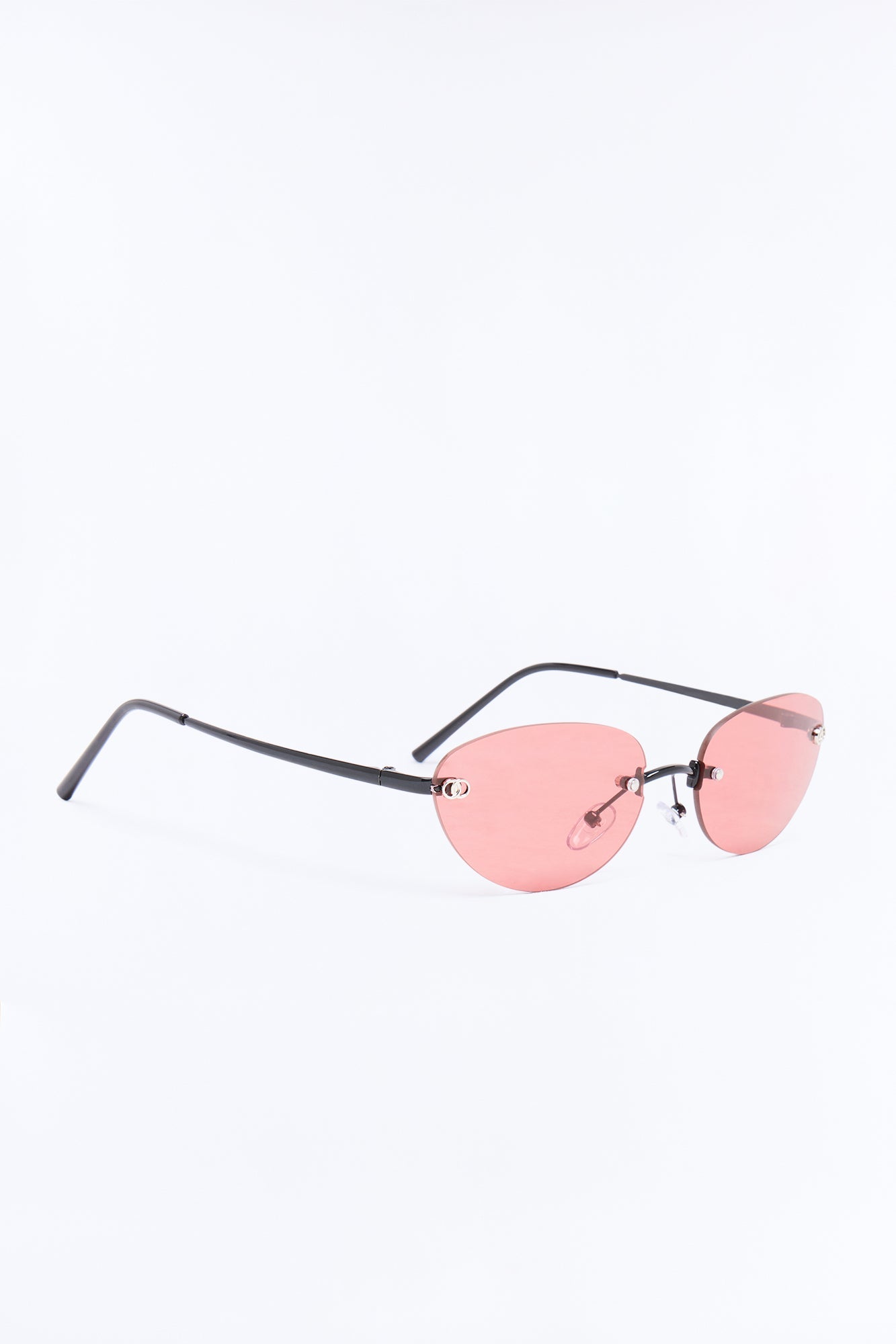 Kiss Kiss Sunglasses - Black/Pink