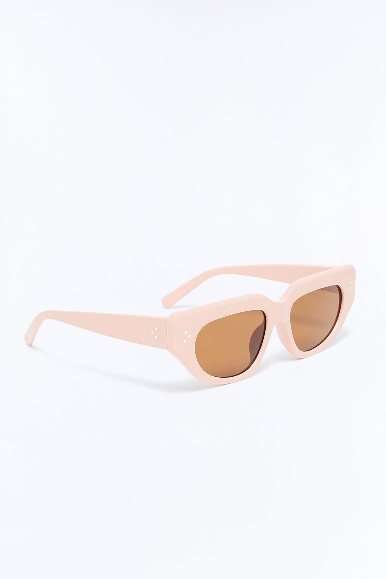 Complete The Look Cat Eye Sunglasses - Nude