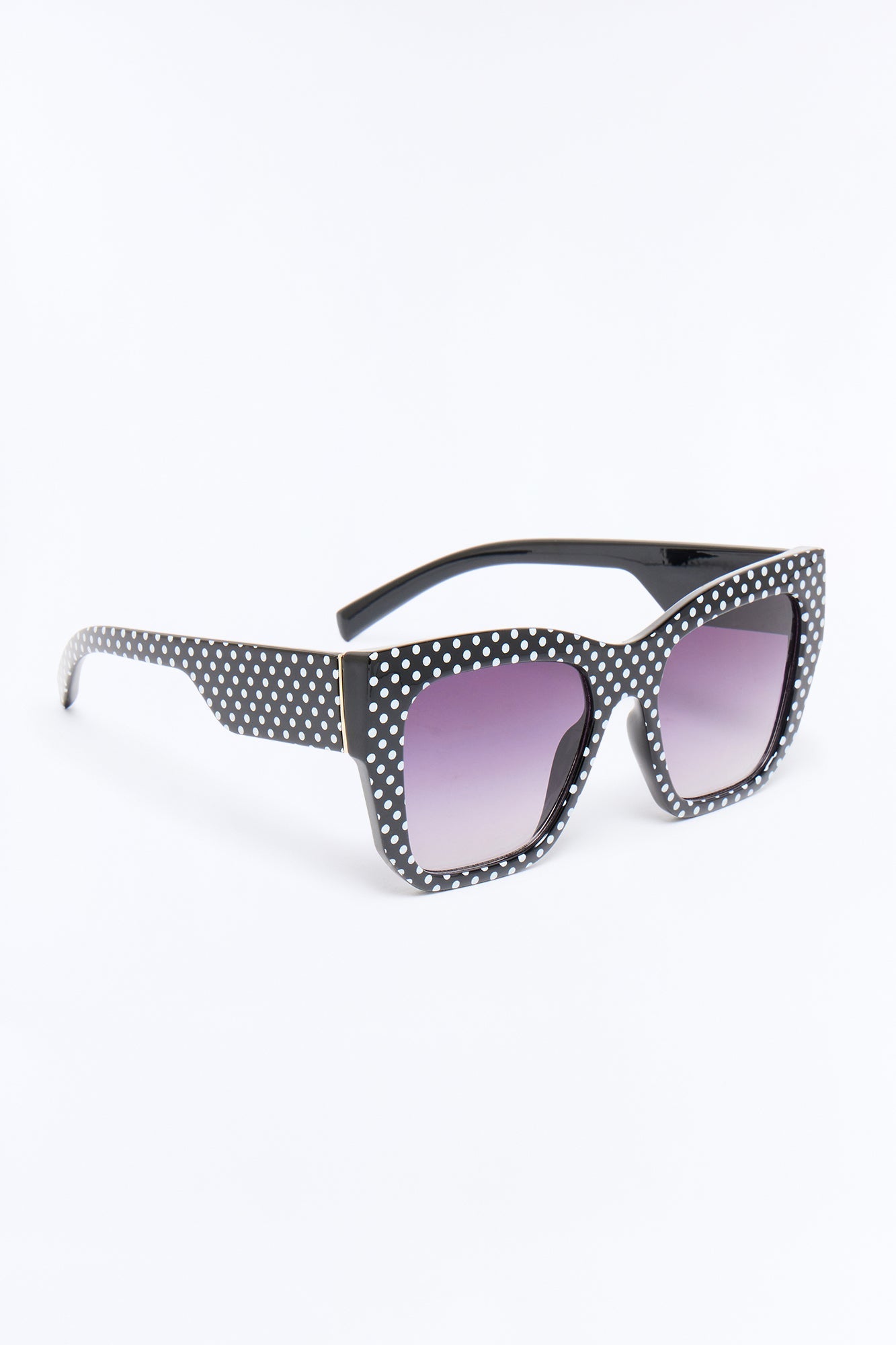 Dottie Mae Sunglasses - Black/White