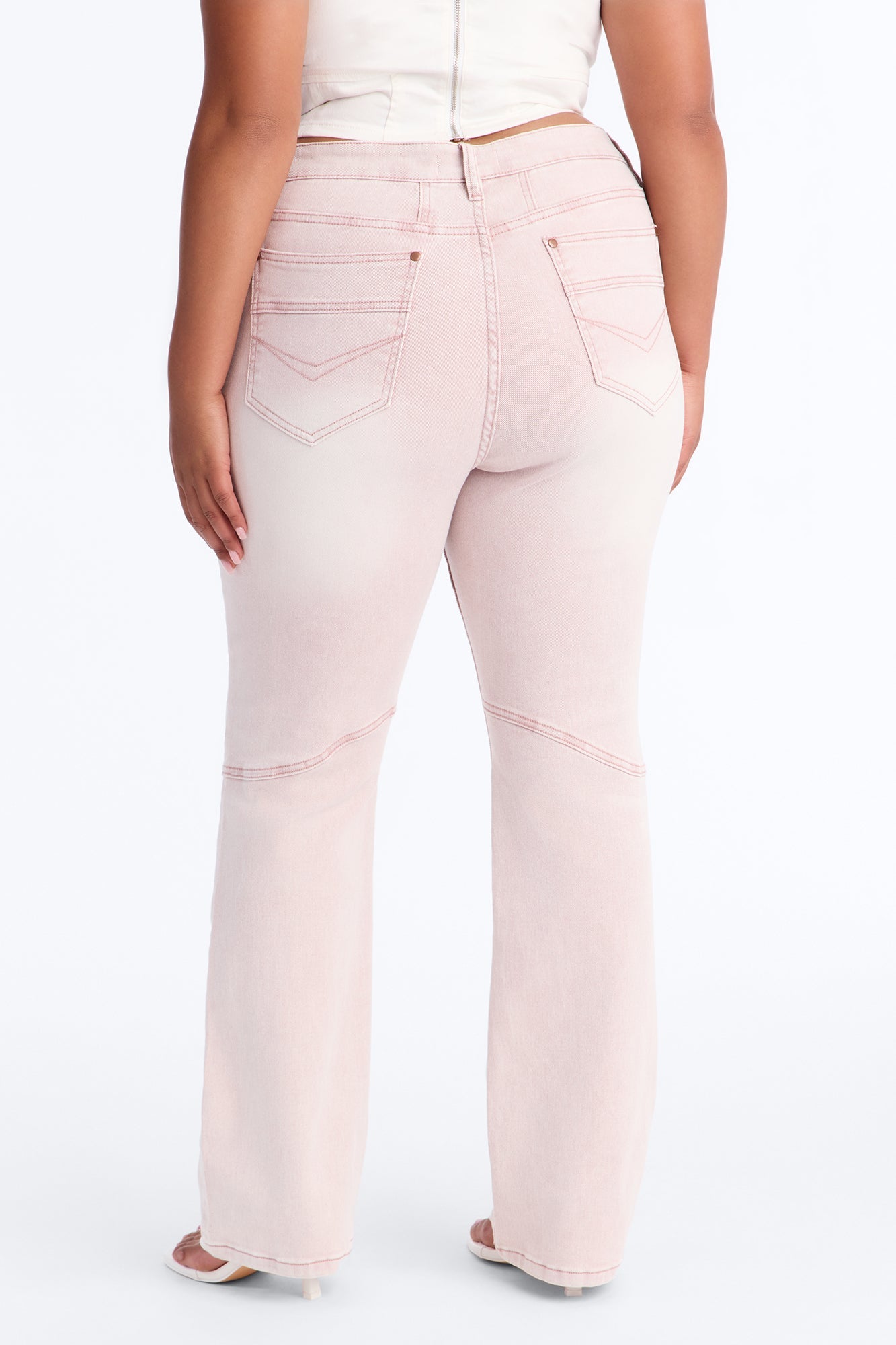 Headed West Straight Leg Pant - Pink