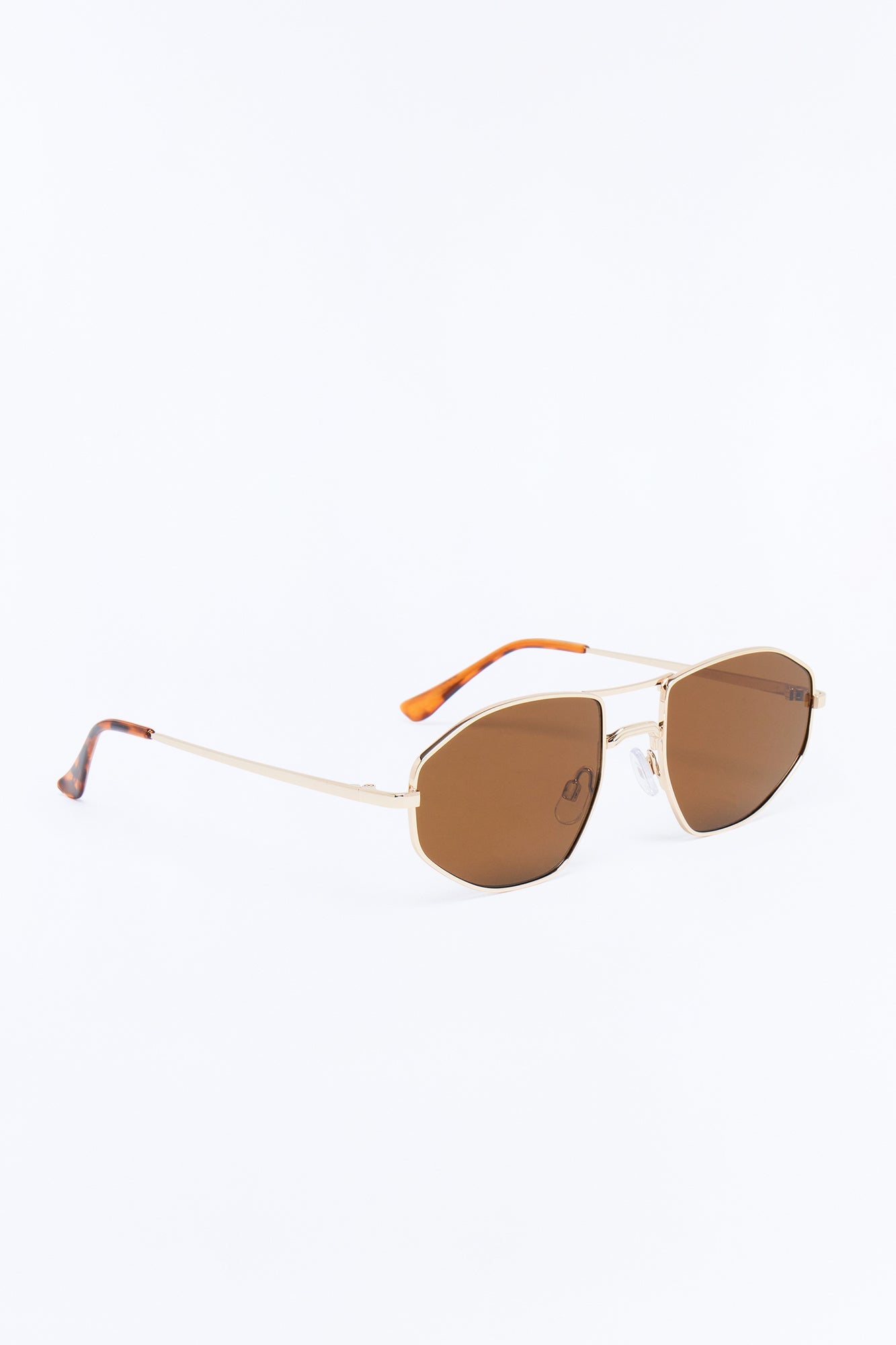 More Or Less Sunglasses - Brown