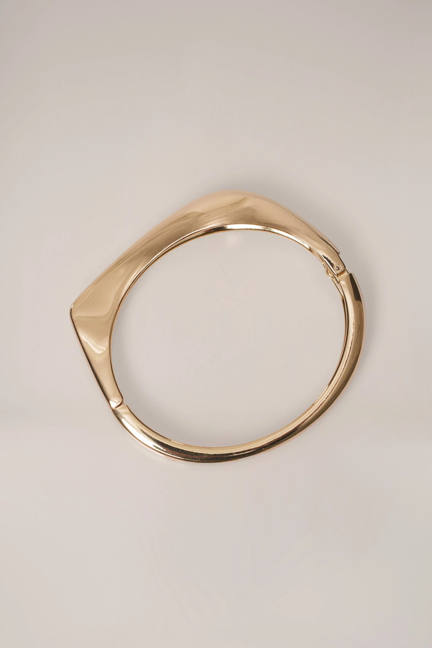 Gold Gigi Hinge Bracelet JLUXLABEL