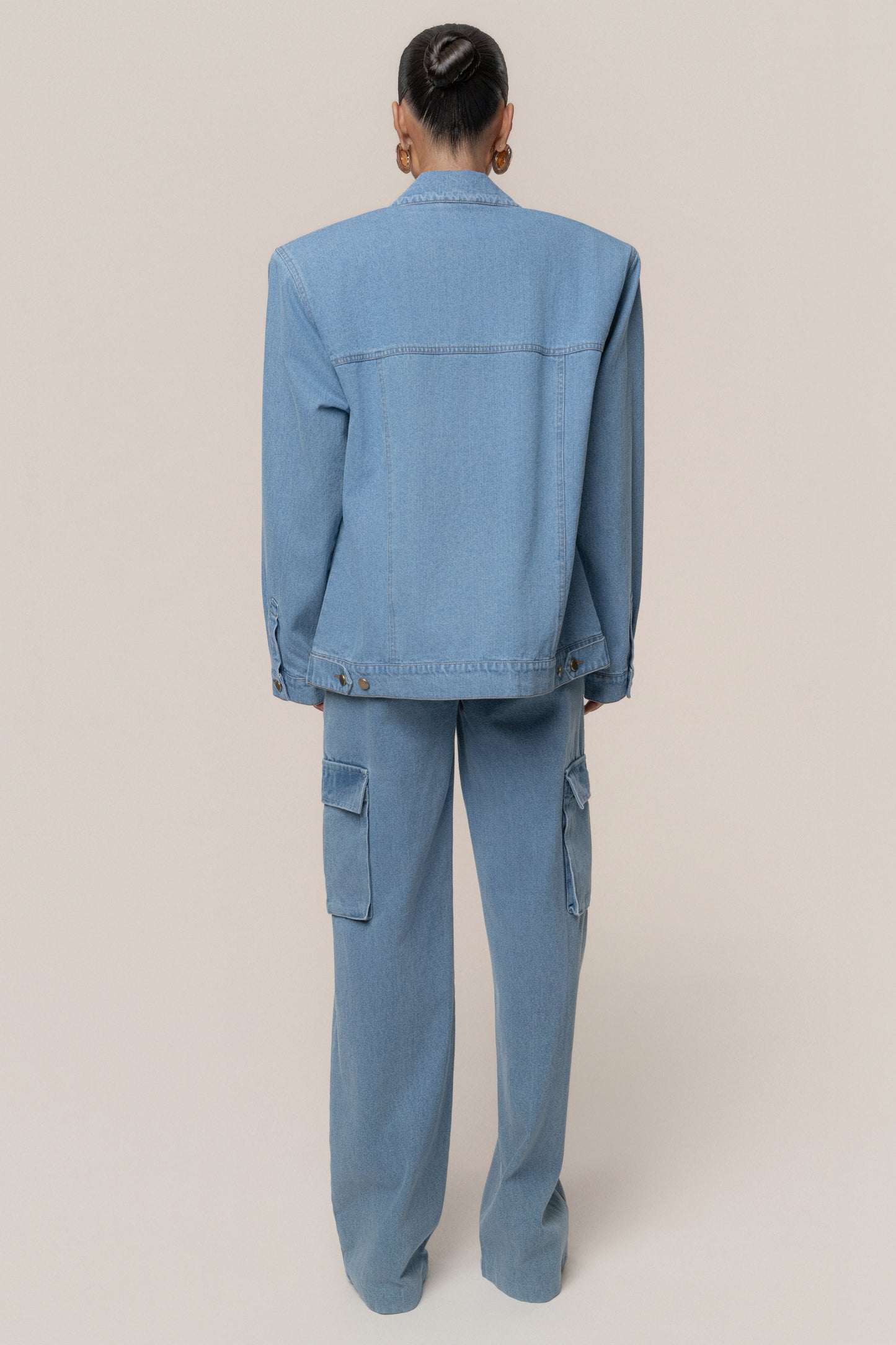 Medium Wash Next Phase Denim Jacket JLUXLABEL