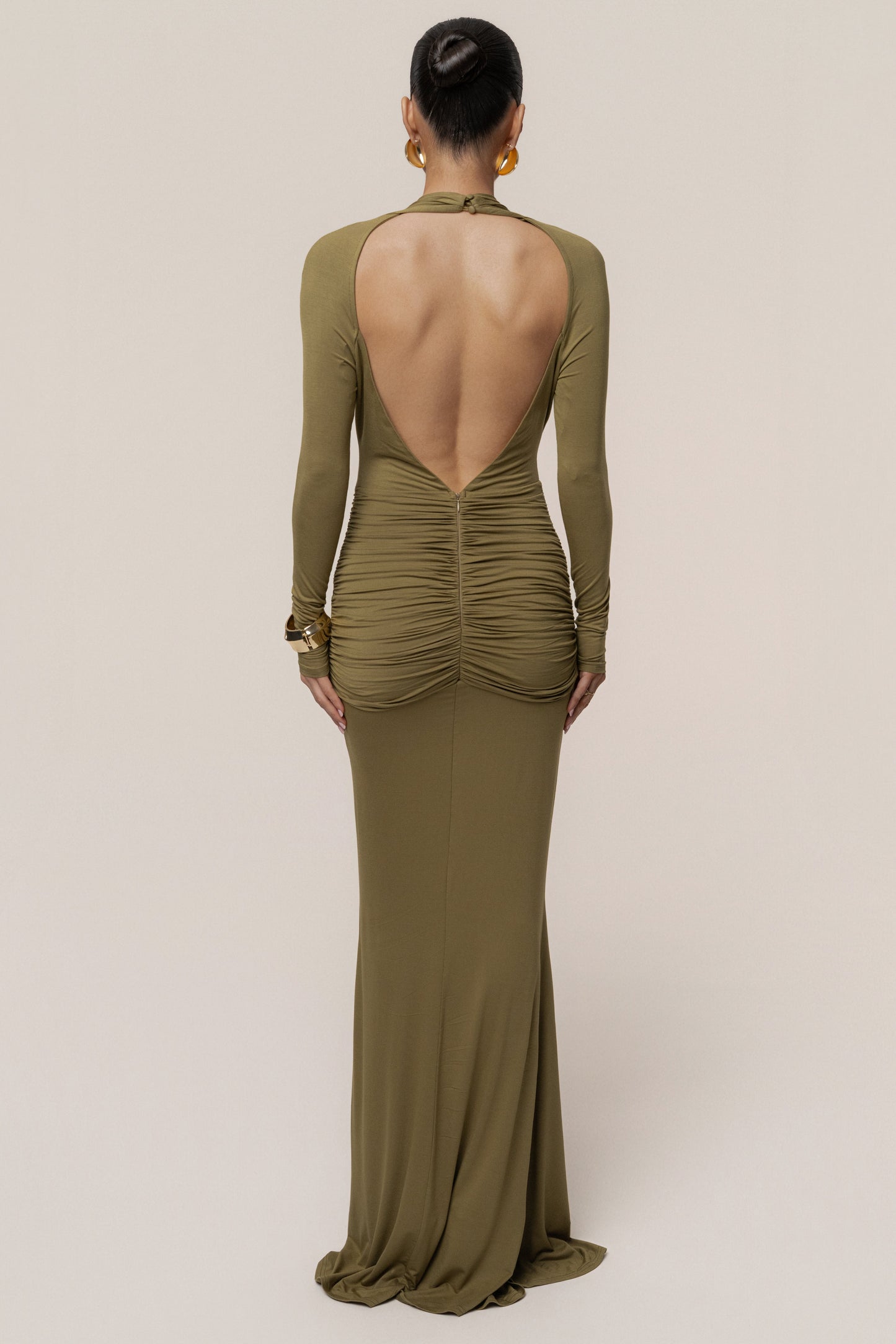 Olive All The Stars Maxi Dress JLUXLABEL