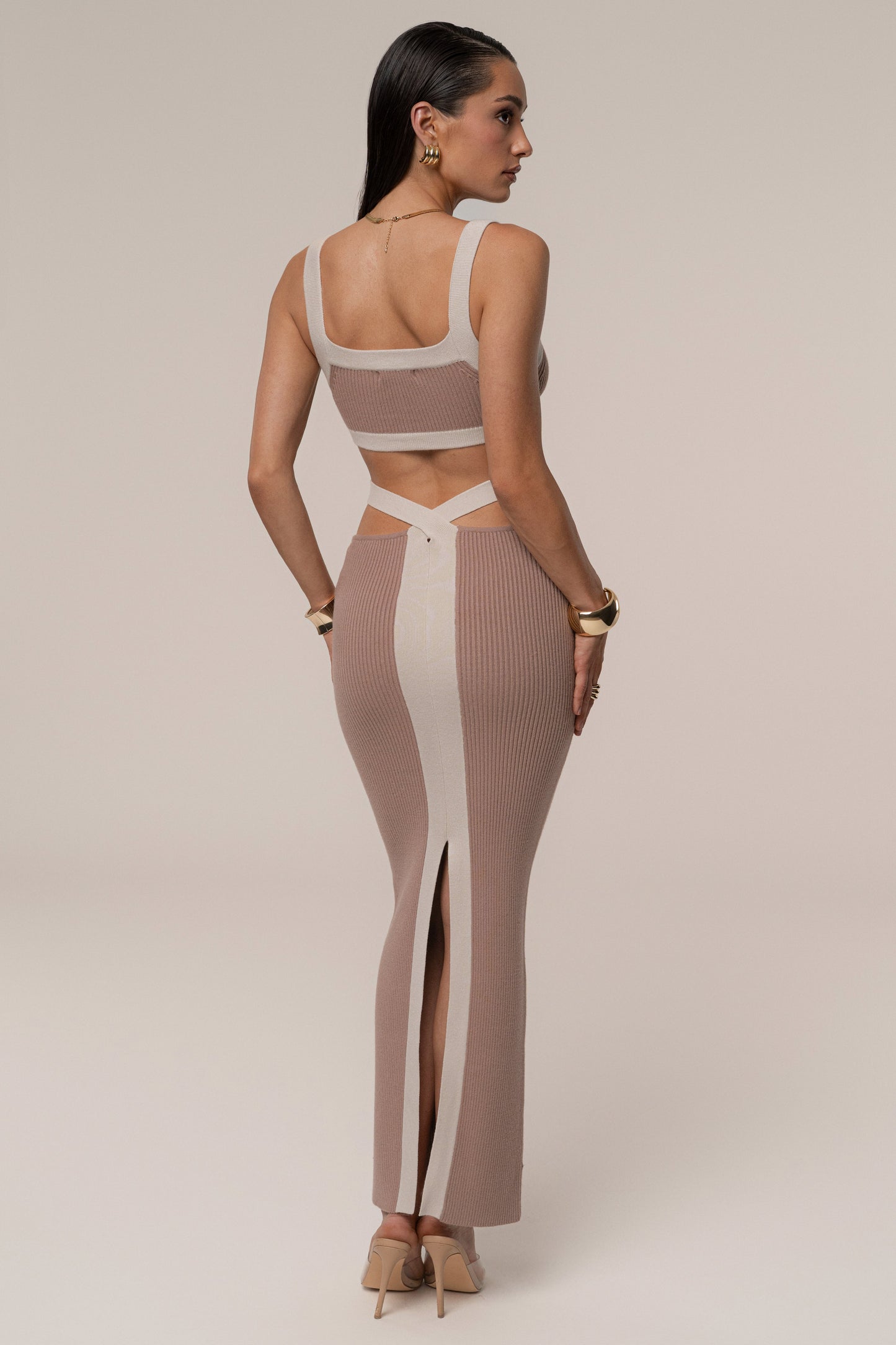 Mocha/Milk Coastal Drift Skirt Set