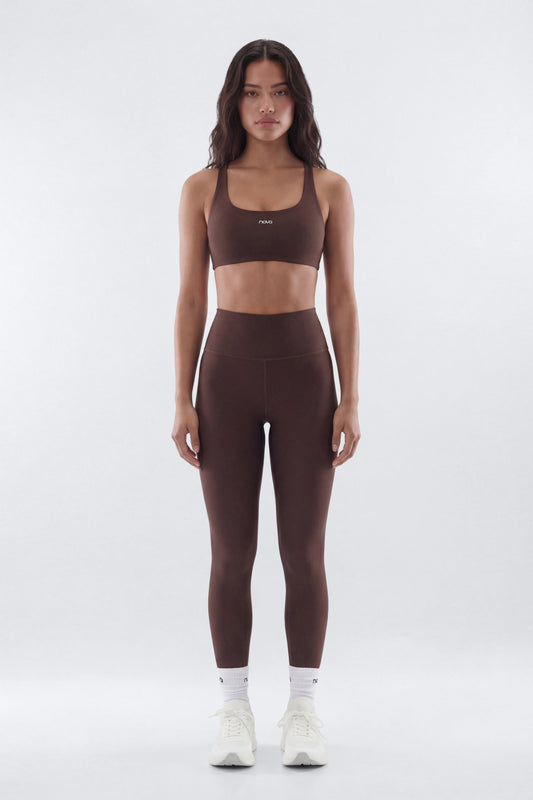 AirSculpt™ 25″ Mid Rise Legging - Brown
