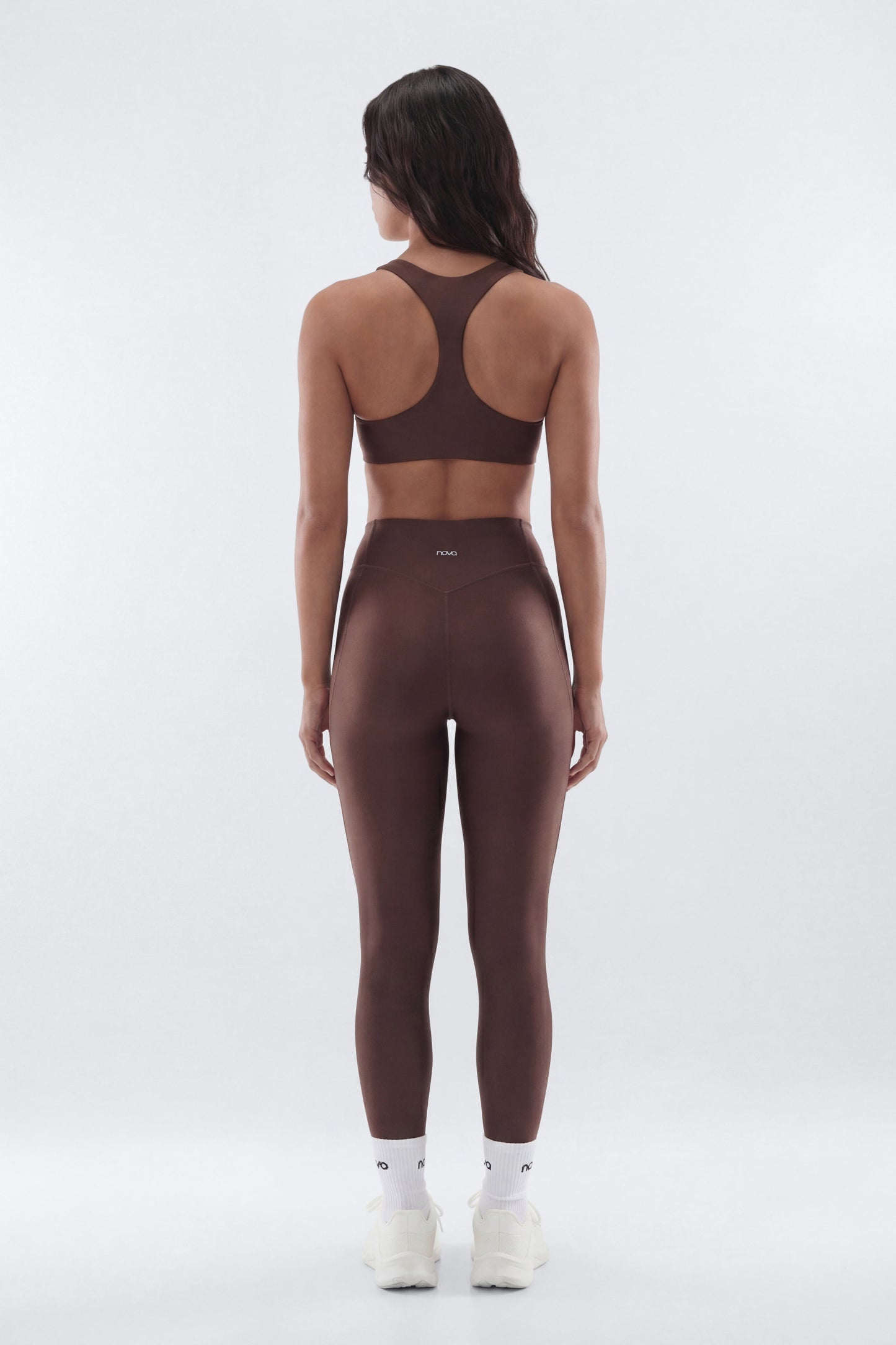 AirSculpt™ 25″ Mid Rise Legging - Brown