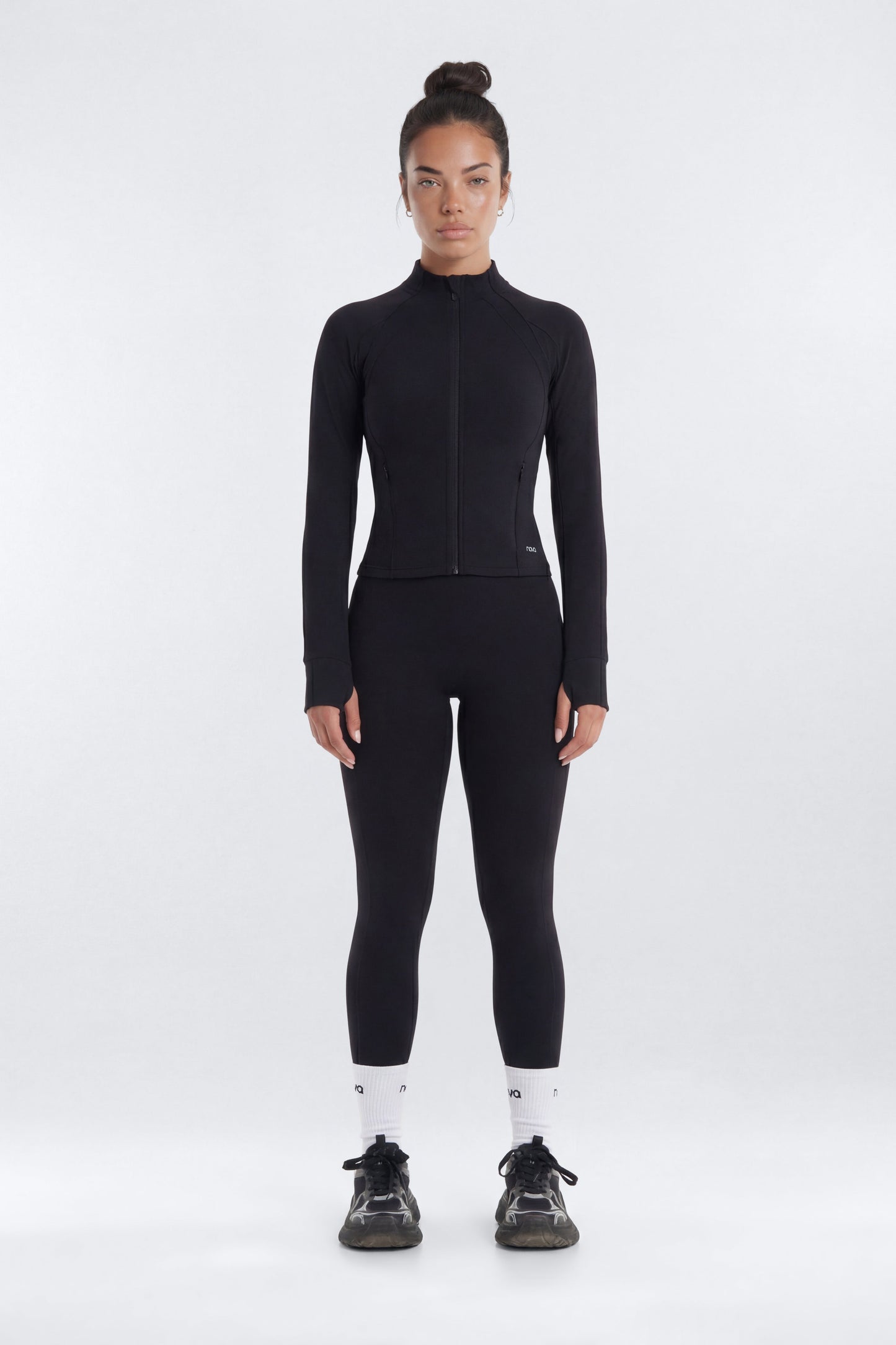 ProStretch™ Front Zip Sports Jacket - Black