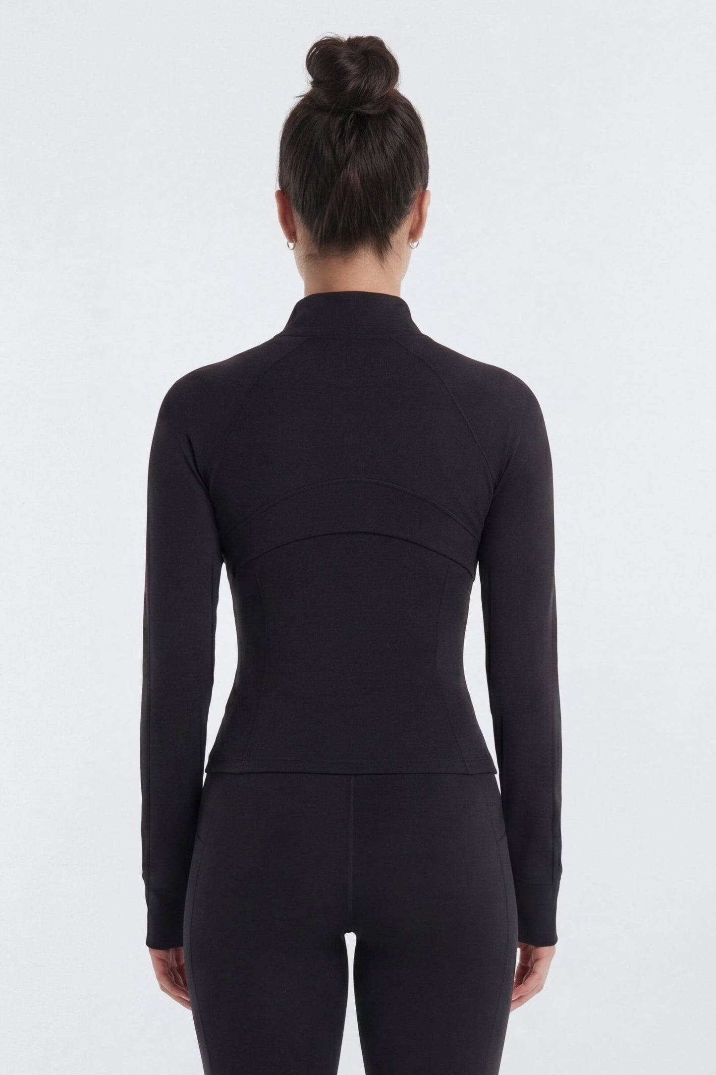 ProStretch™ Front Zip Sports Jacket - Black
