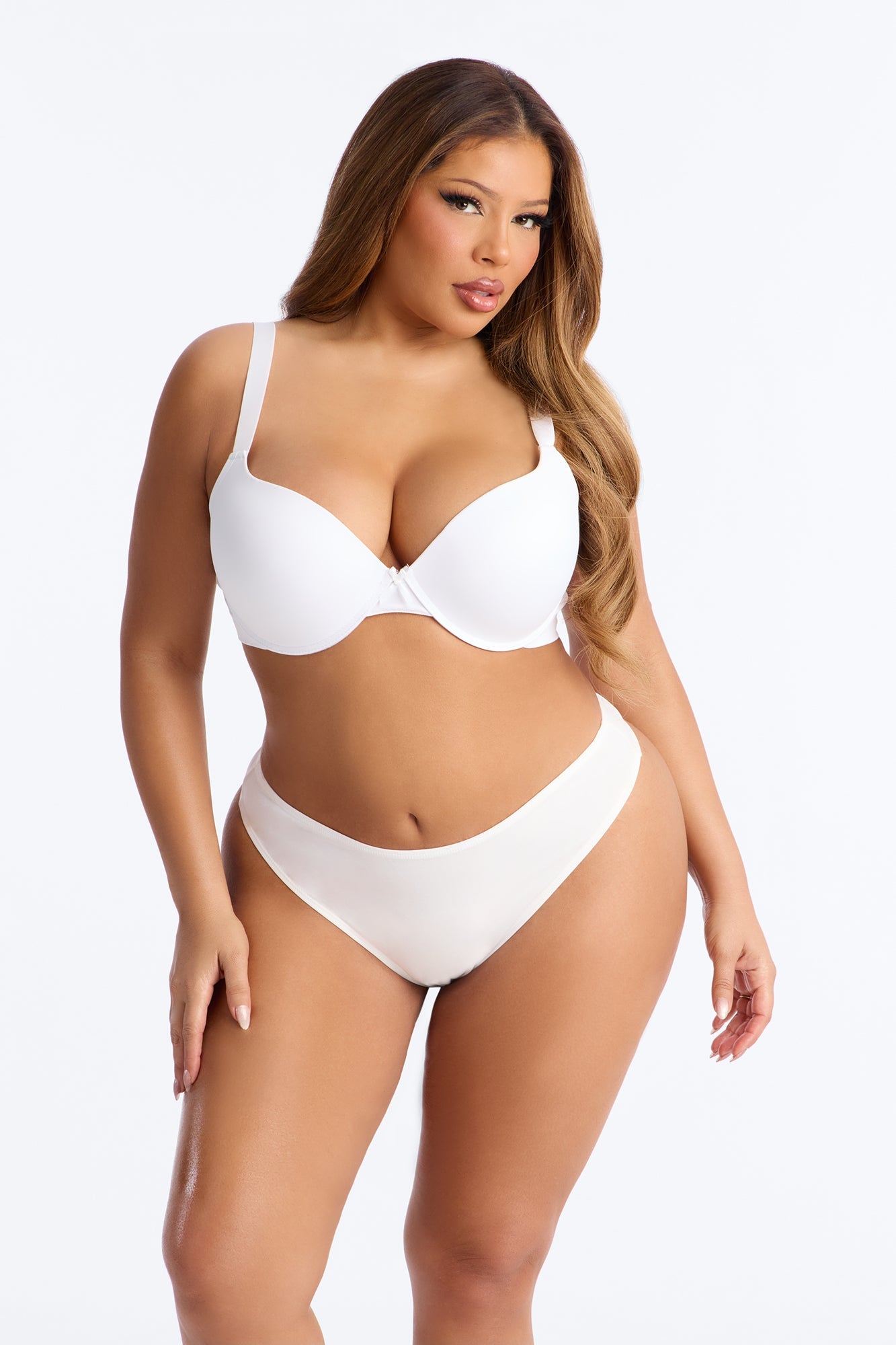 Smooth It Over Seamless Bra - White