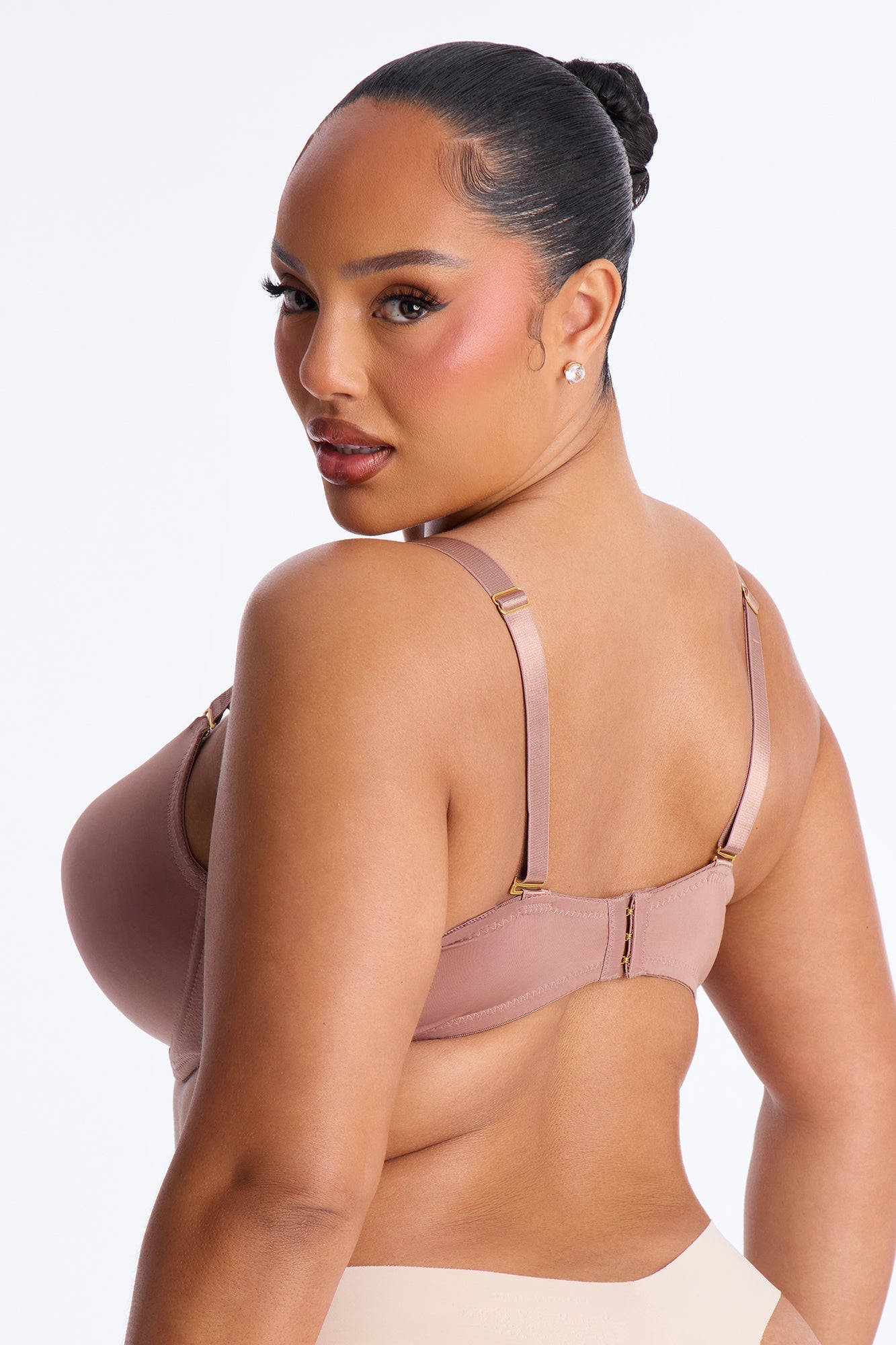 I Got You Push Up Tshirt Bra - Mocha