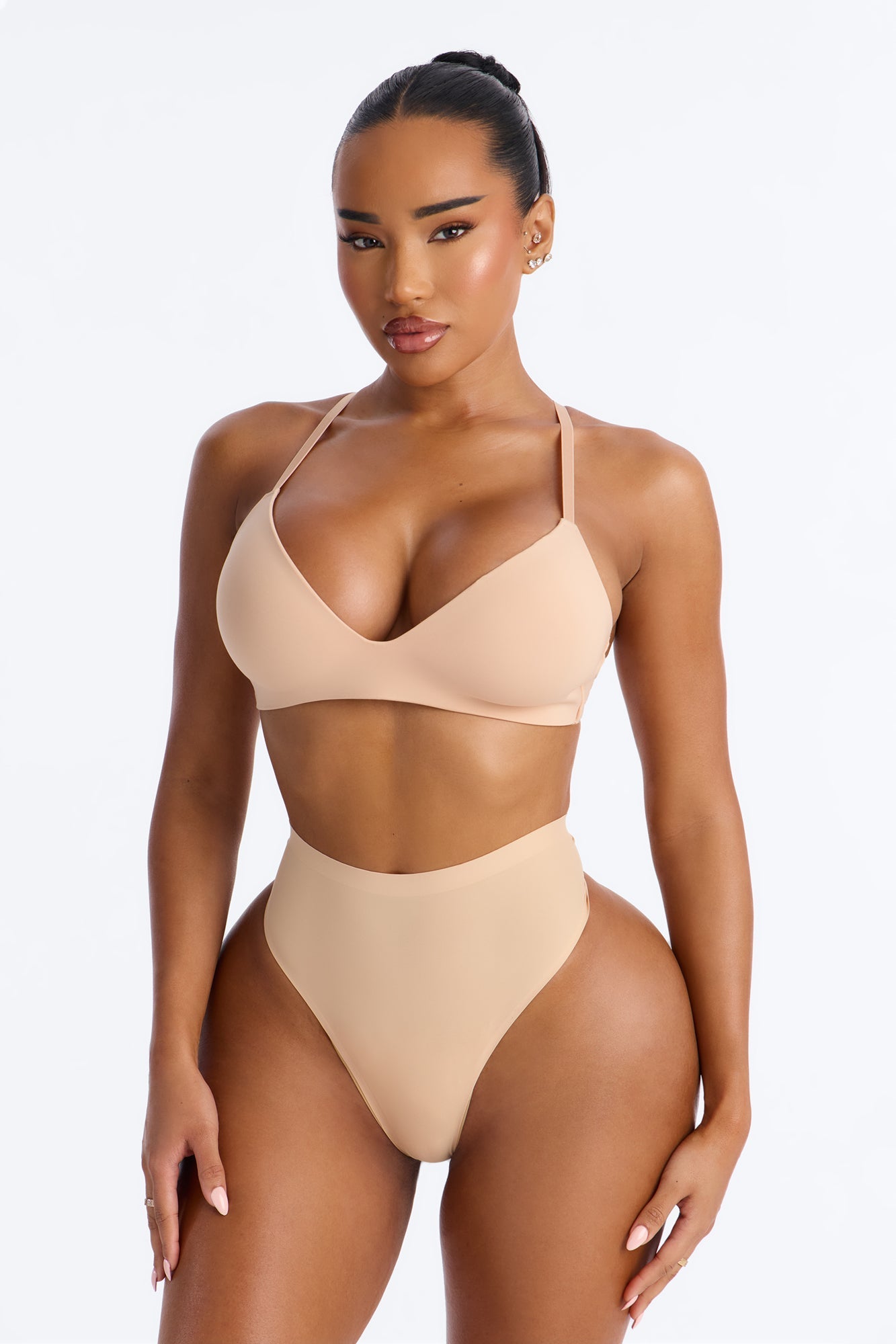 Let Me Live Wireless Bra - Nude