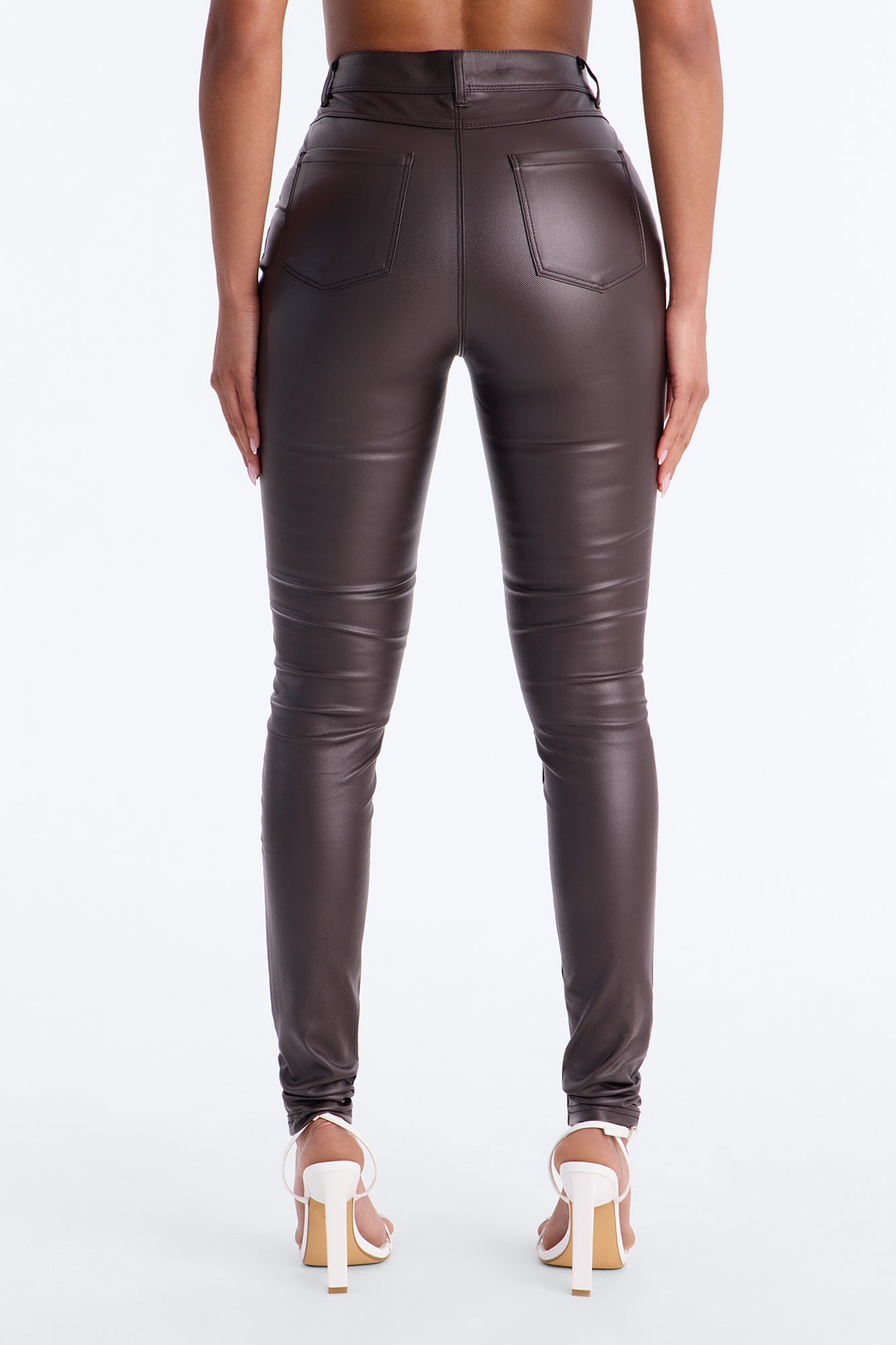 Tall Sammie High Rise Pants - Chocolate