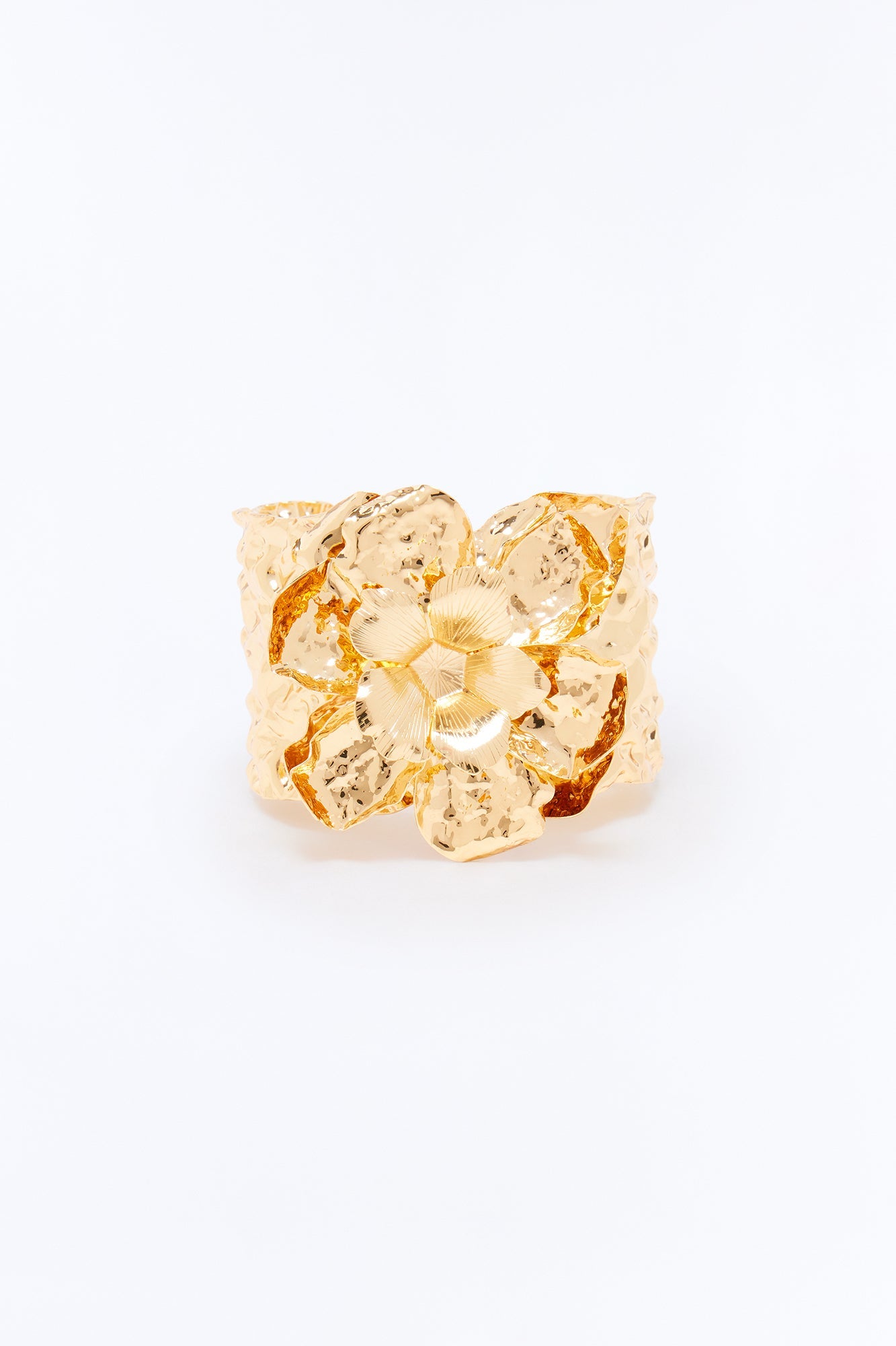 Florence Cuff Bracelet - Gold