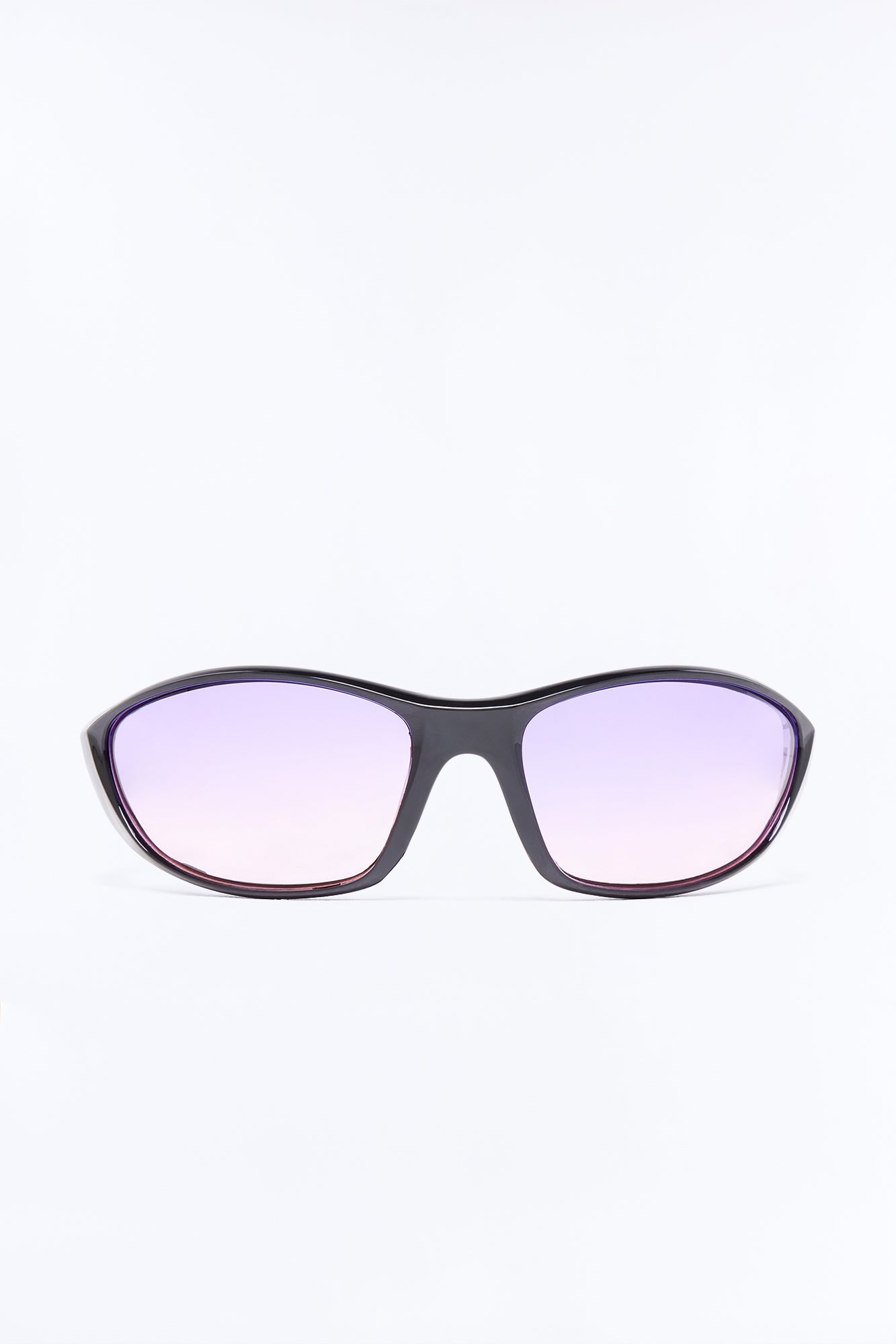 Chic And Speedy Sunglasses - Black/Pink