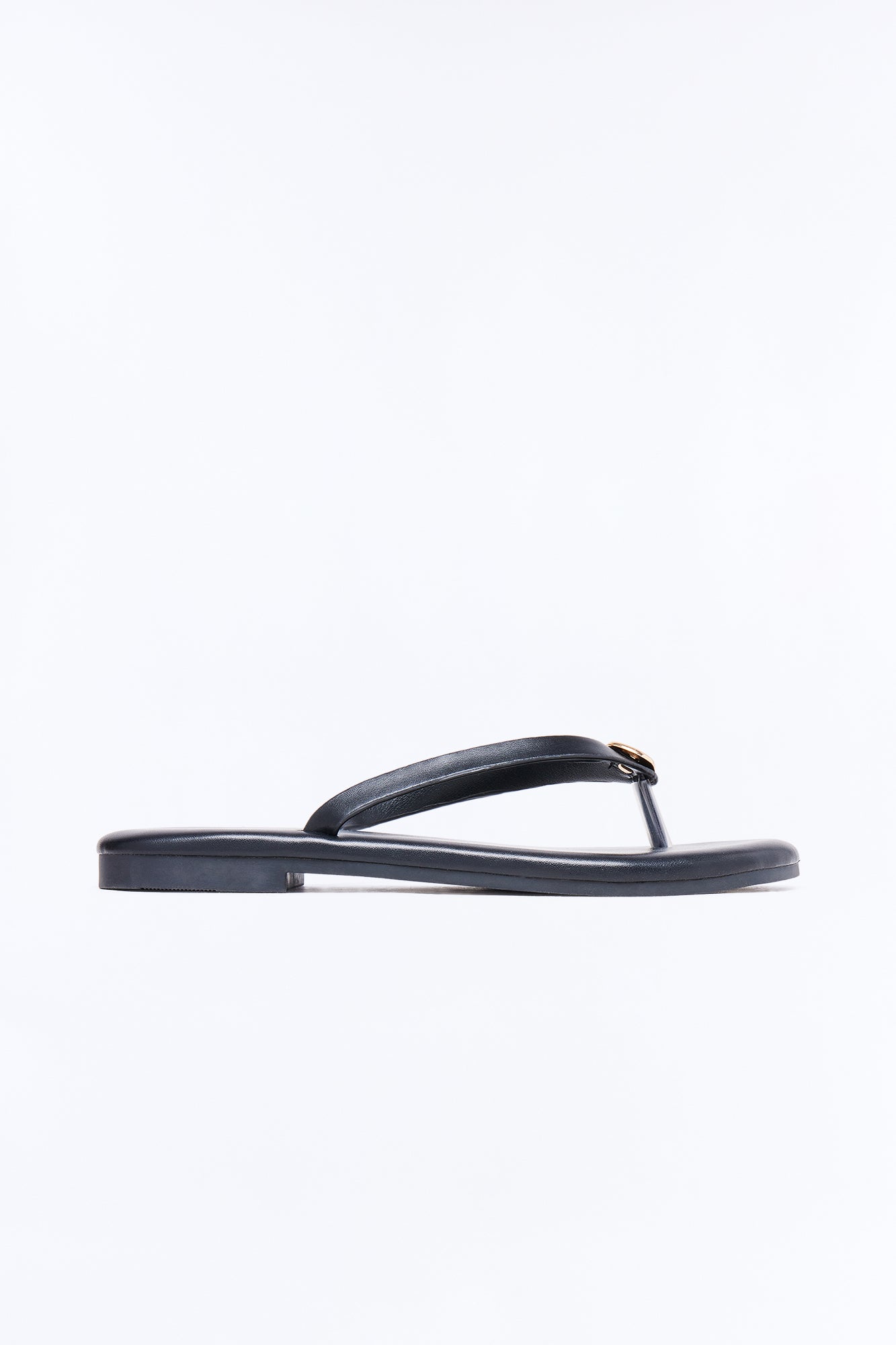 Kacee Stud Flip Flops - Black