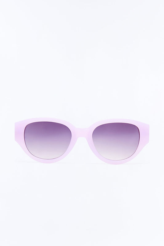 Blush Beam Sunglasses - Purple