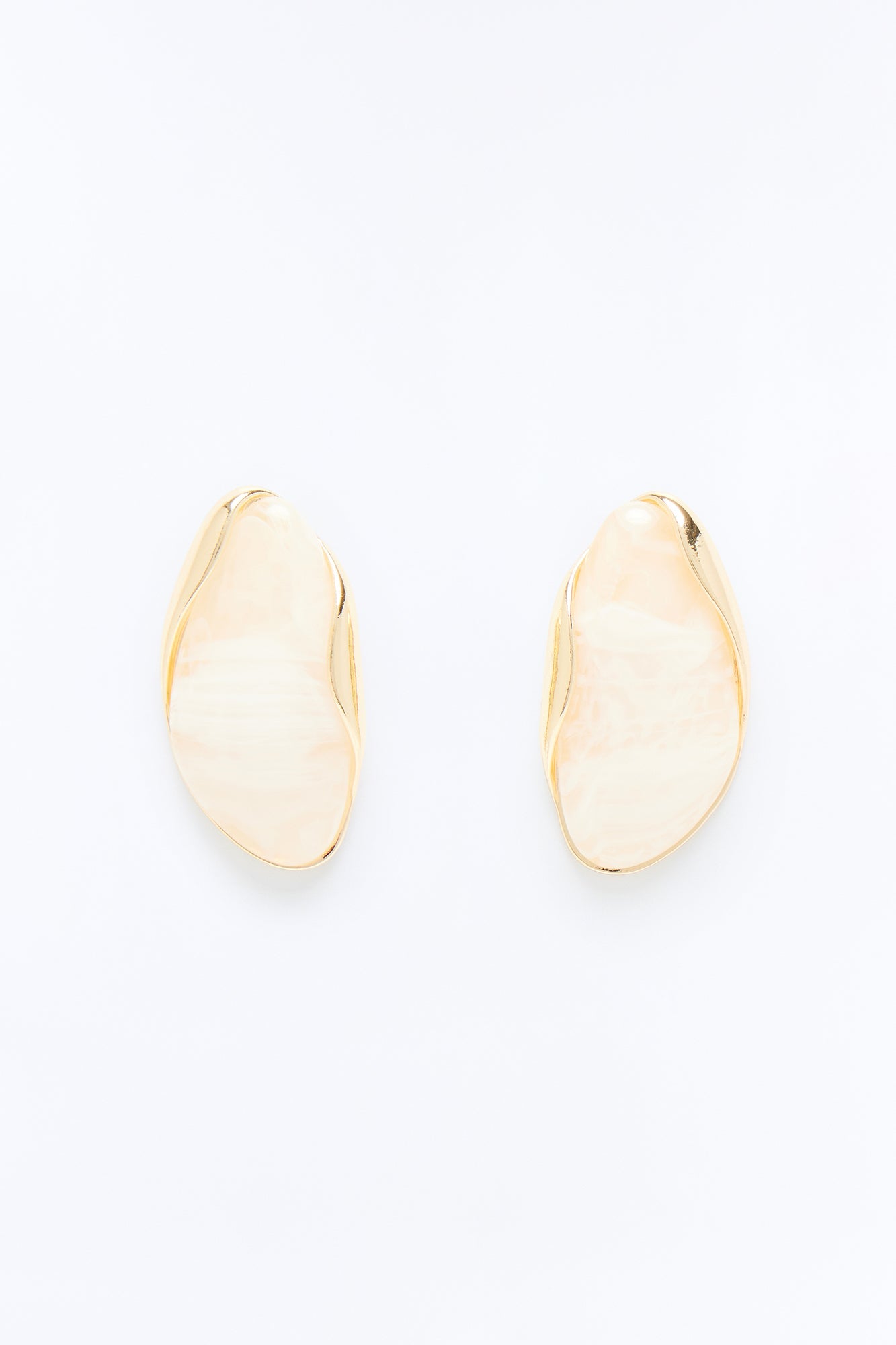 Liliana Oversized Jeweled Stud Earrings - Gold/combo