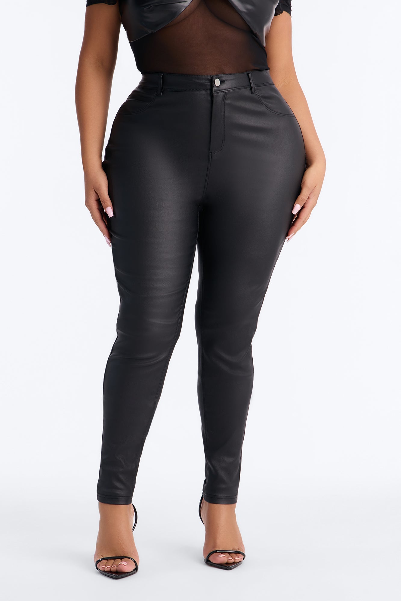 Tall Sammie High Rise Pants - Black