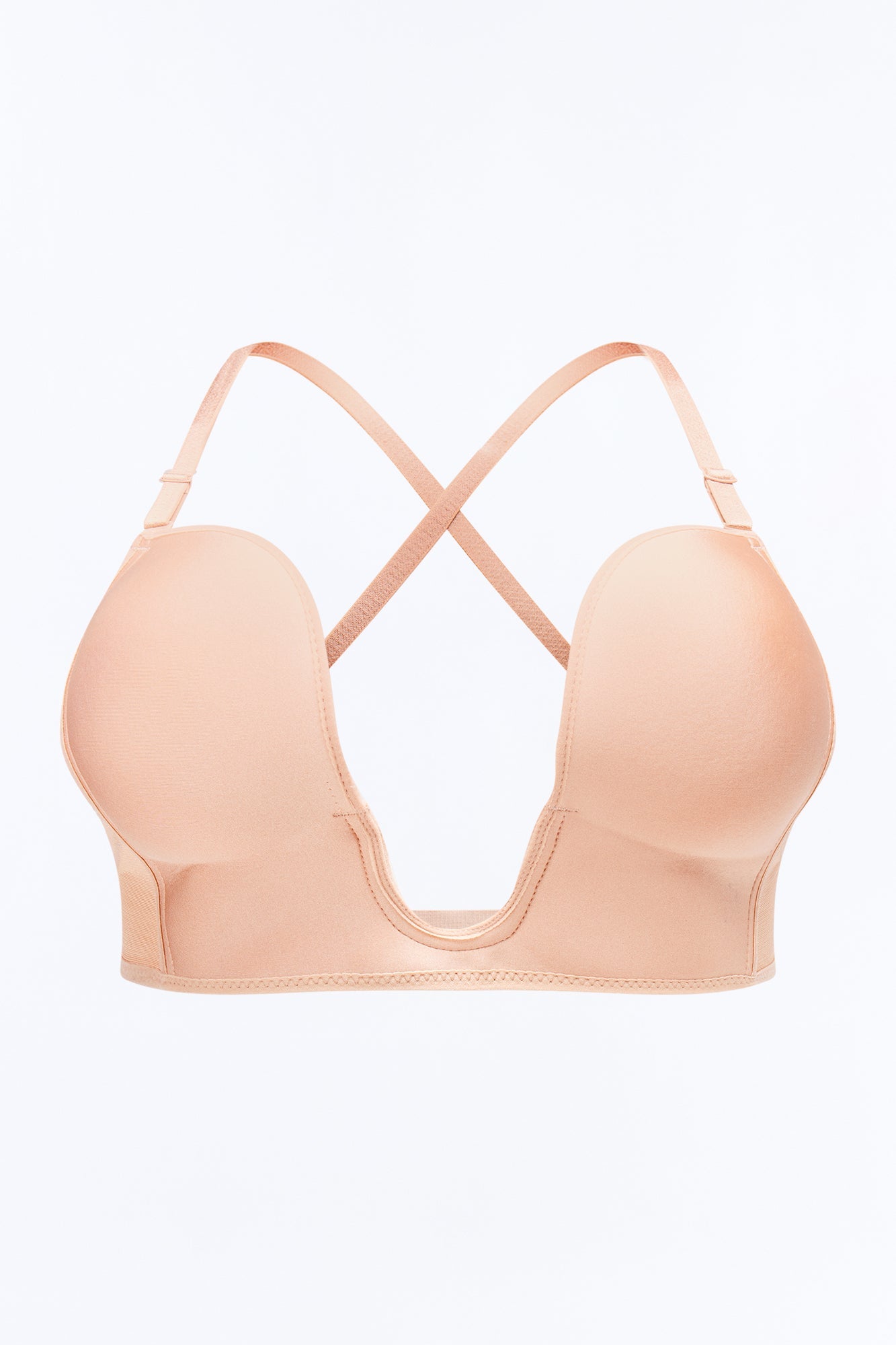 Supportive And Sleek U-Shape Bra - Nude