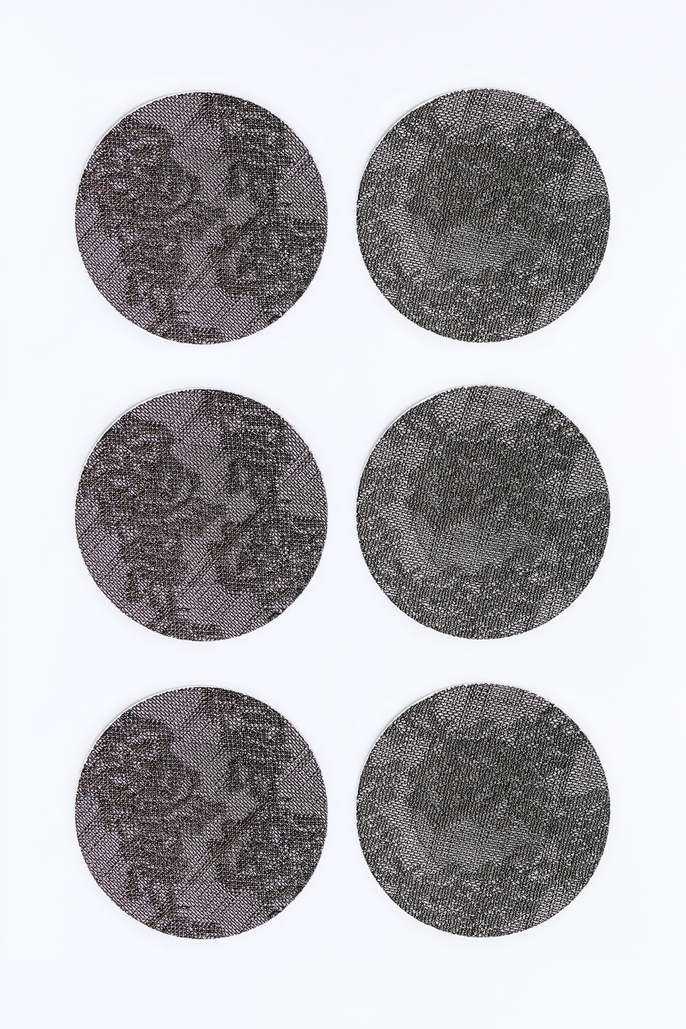 My Discretion Round Nipple Covers - Black