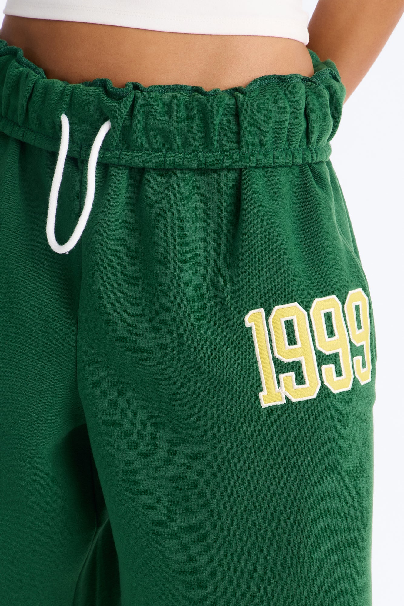 Tessa Fleece Sweatshort - Hunter