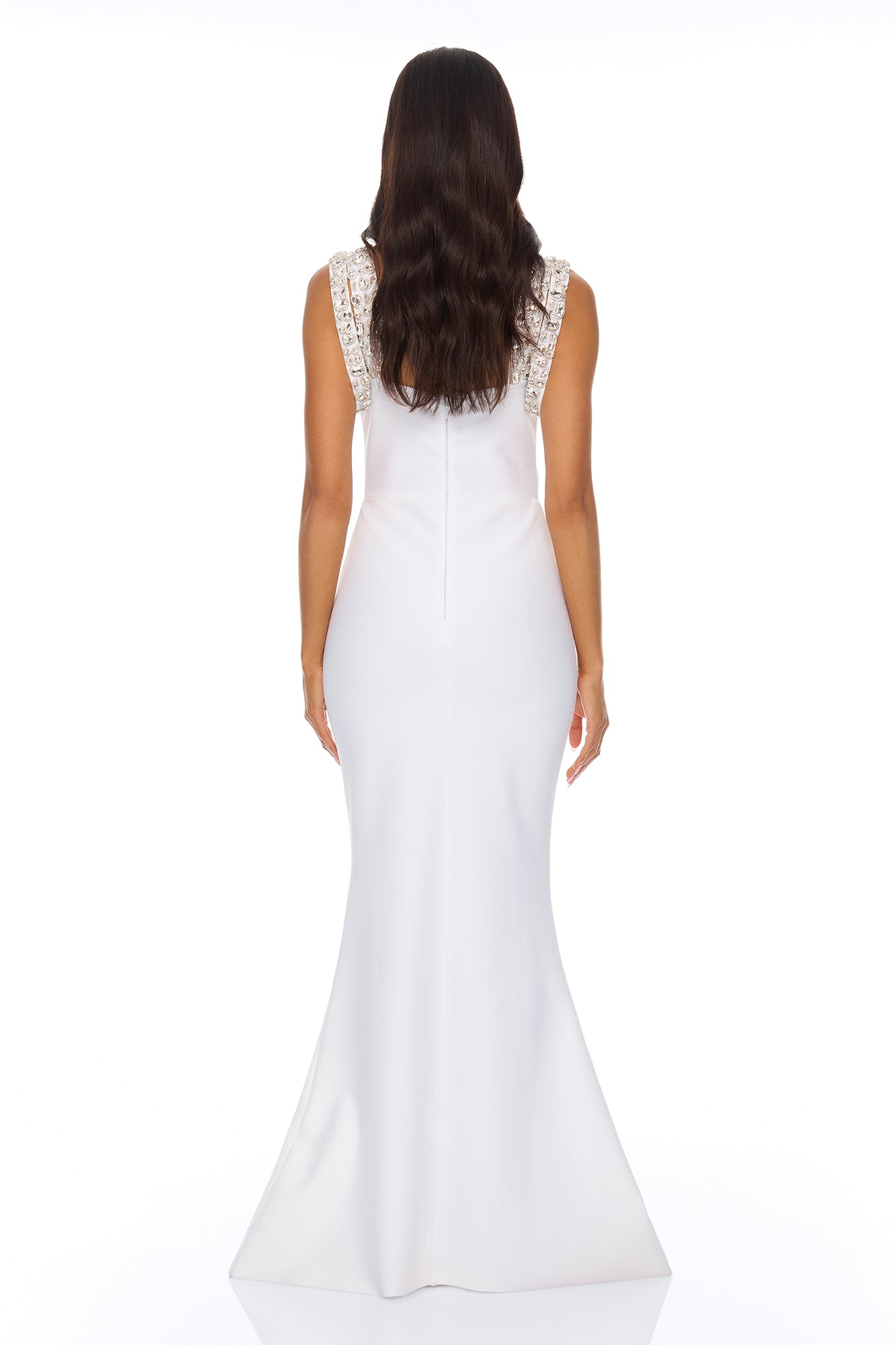 Masie Bandage Gown - Ivory