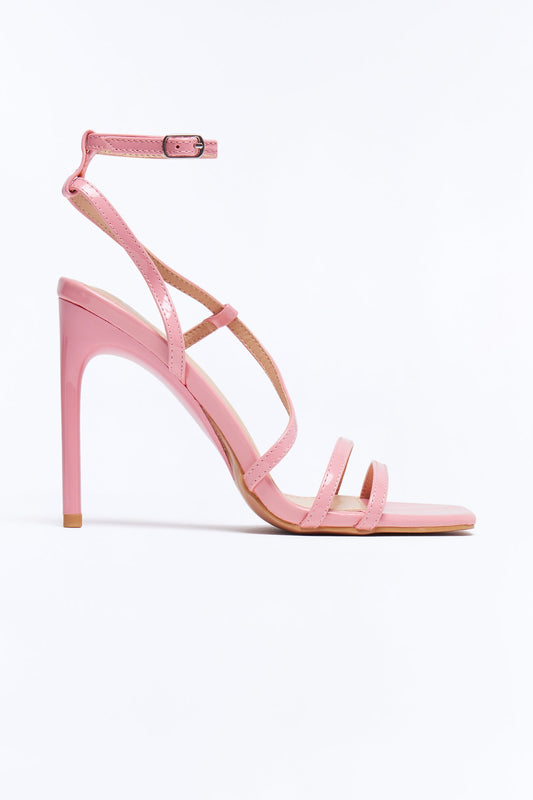 Gaia Heeled Sandals - Pink