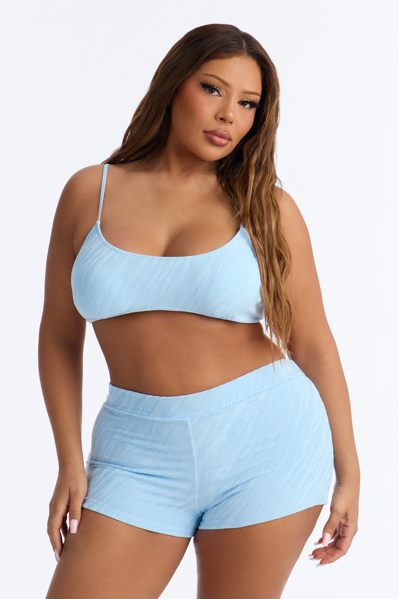 Lagoon Baby 3 Piece Bikini Set - Blue