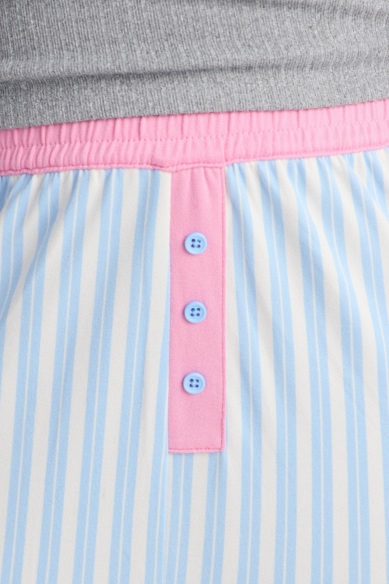 Let Me Sleep Boxer PJ Pant Set - Blue/combo
