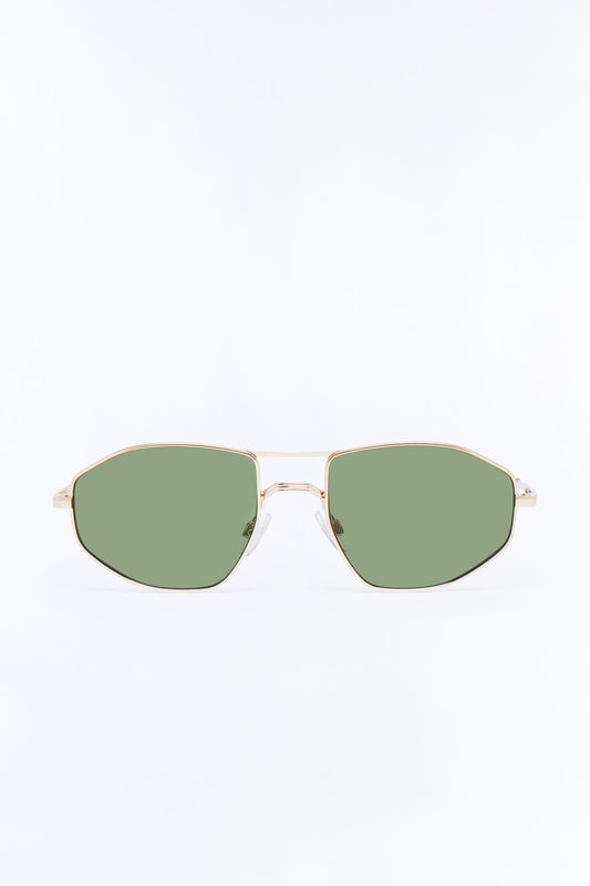 More Or Less Sunglasses - Gold/combo
