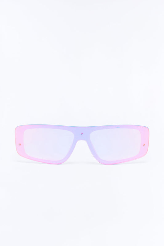 Bikini Season Sunglasses - White/Pink