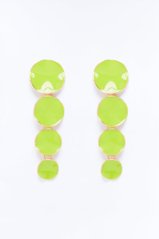 Most Elegant Earrings - Chartreuse