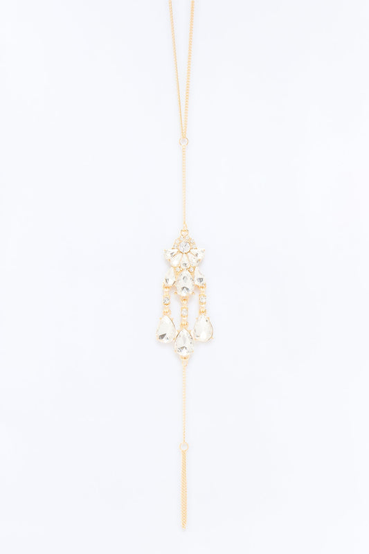 Feeling Electric Toe Chain Anklet - Gold