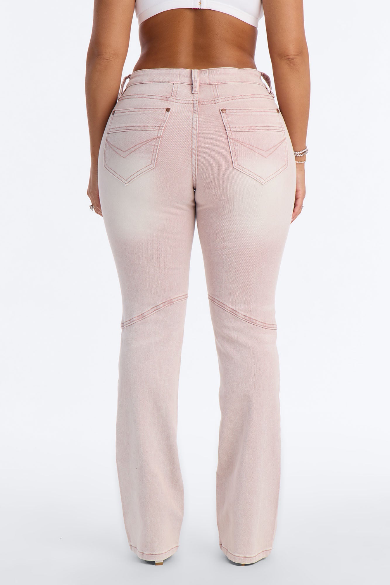 Headed West Straight Leg Pant - Pink