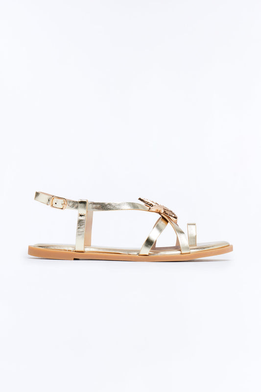 Reyes Starfish Sandals - Gold