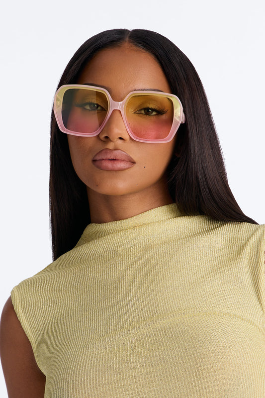 Summer Slushy Sunglasses - Pink/combo