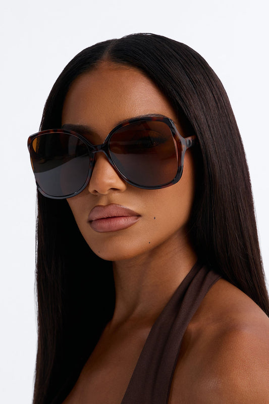 Don't Side Eye Sunglasses - Tortoise