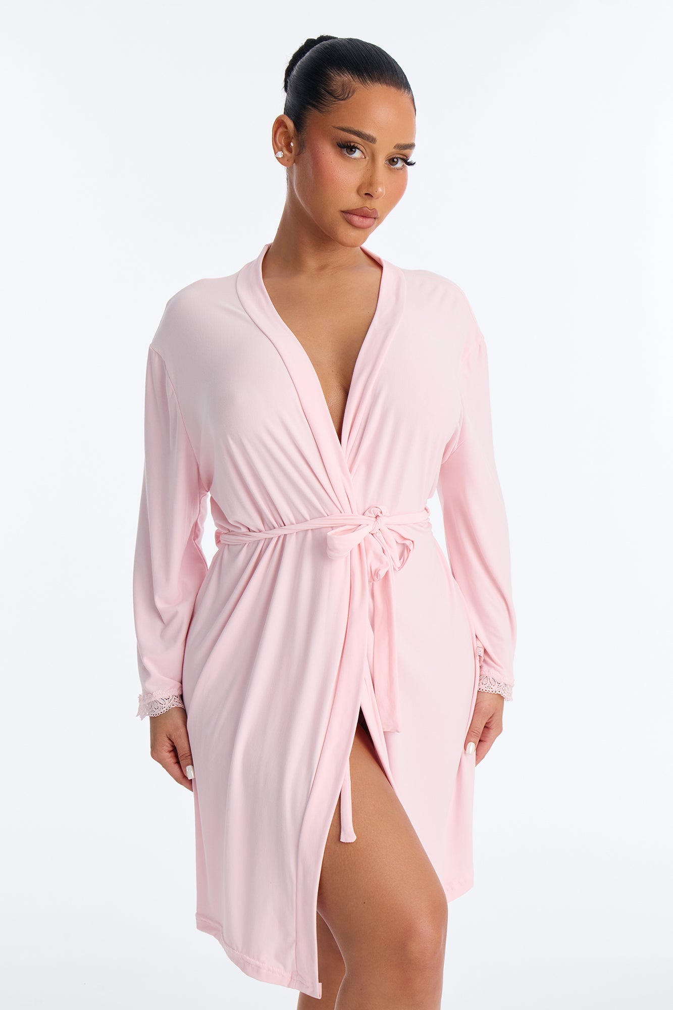 Squad Needs A Martini Robe - Pink