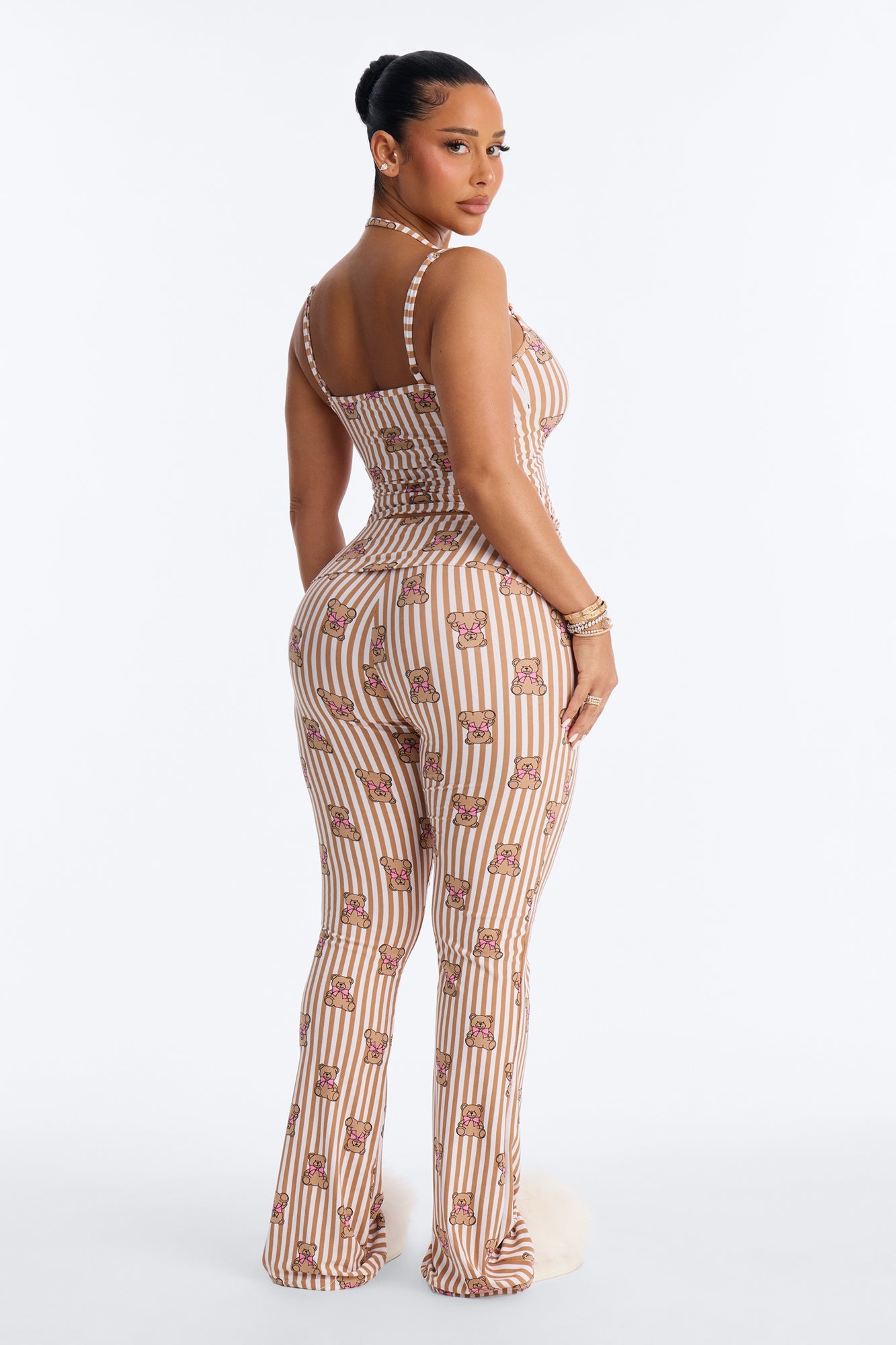 Cuddle With Me PJ Pant Set - Brown