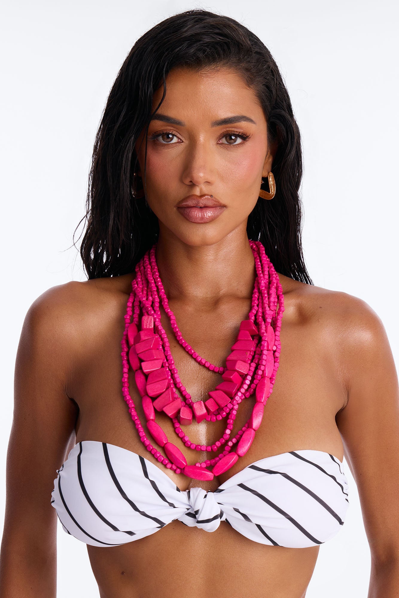 Temperature Is Rising Necklace - Pink