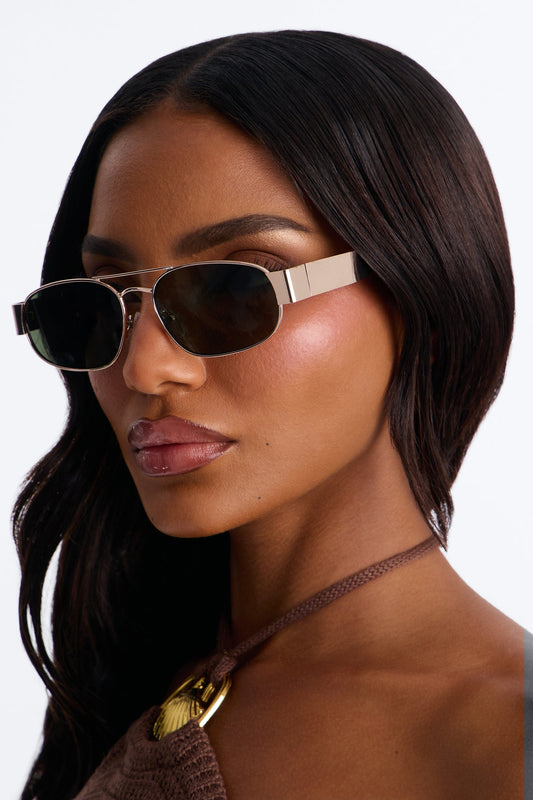 Sunny Forecast Sunglasses - Gold/combo