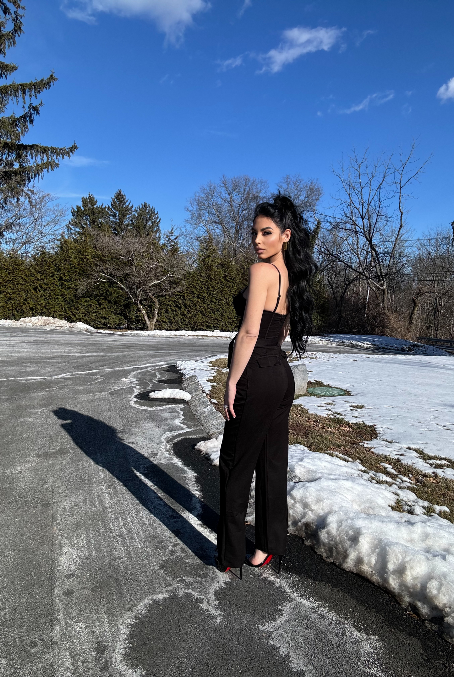 Black Sweetheart Aroma Jumpsuit