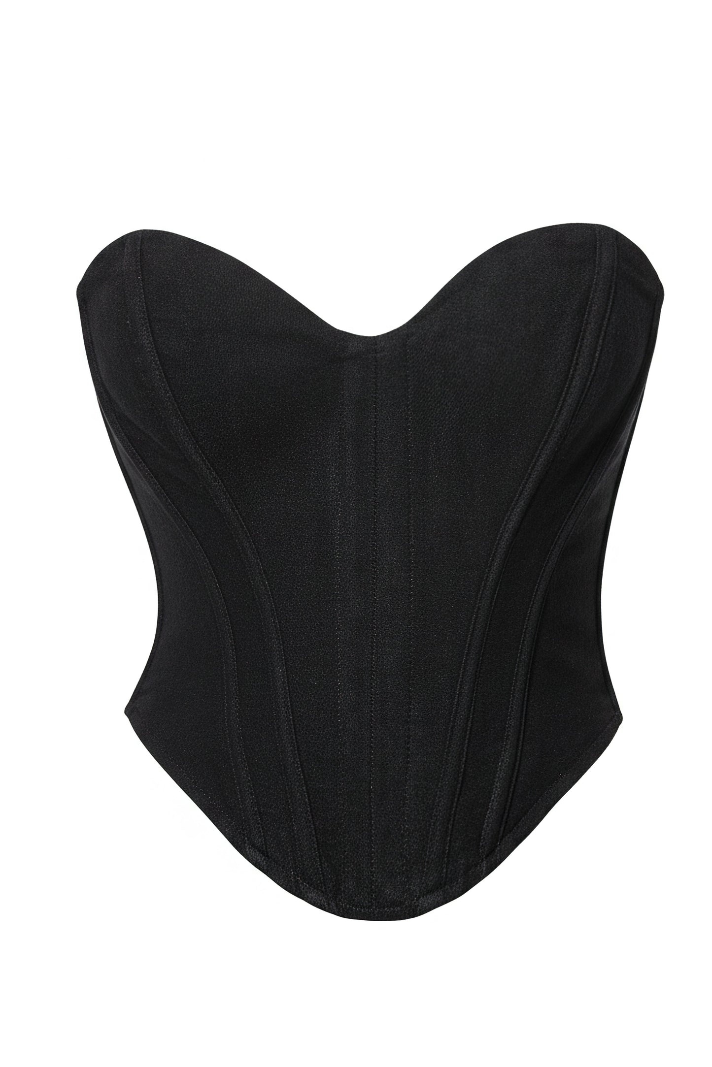 Black Beyond The Sea Linen Corset