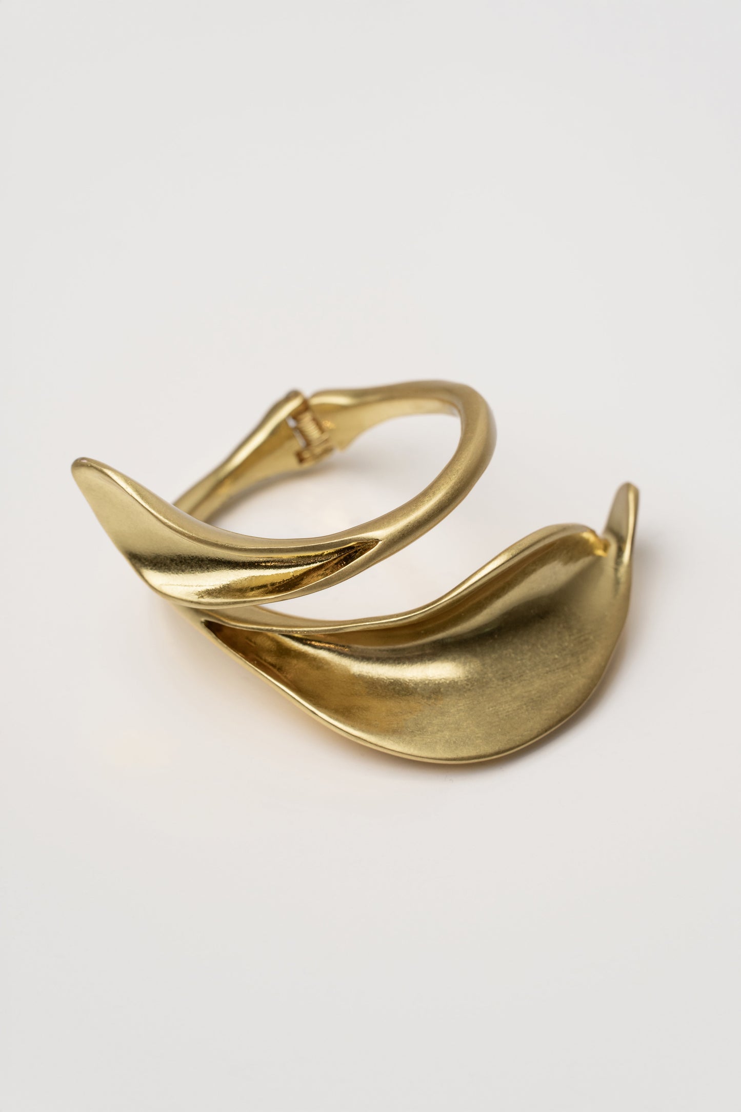 Gold Flora Cuff