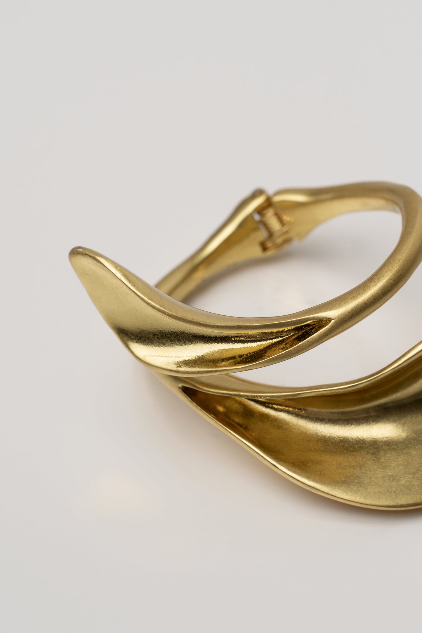 Gold Flora Cuff