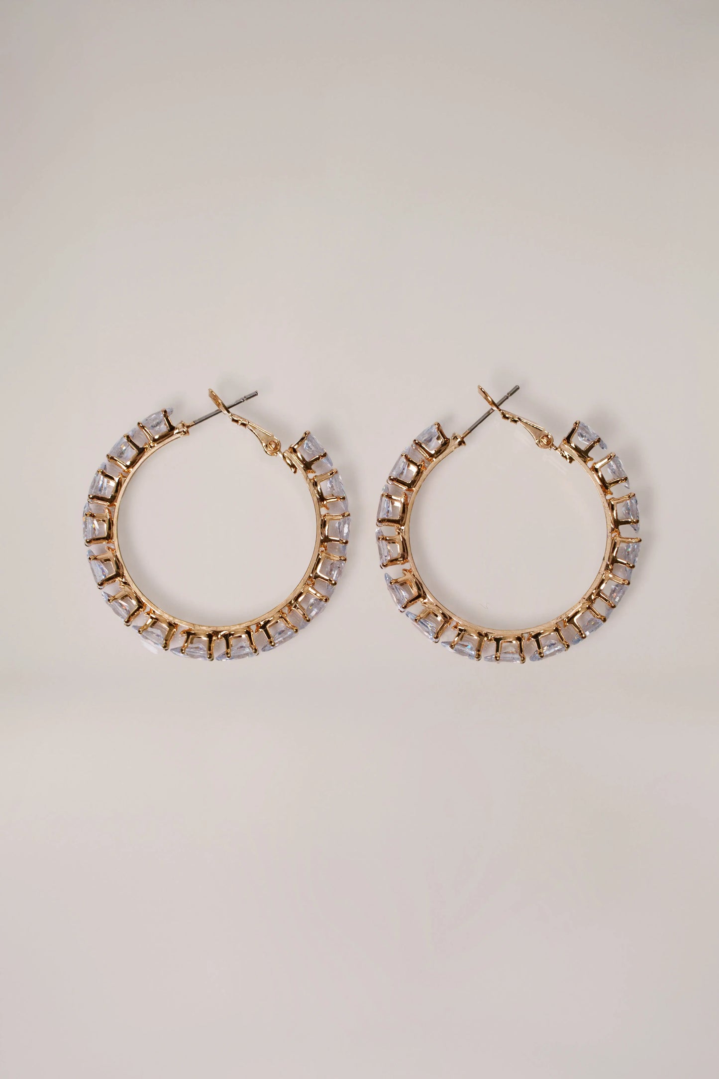 Gold Luminara Hoop Earrings JLUXLABEL