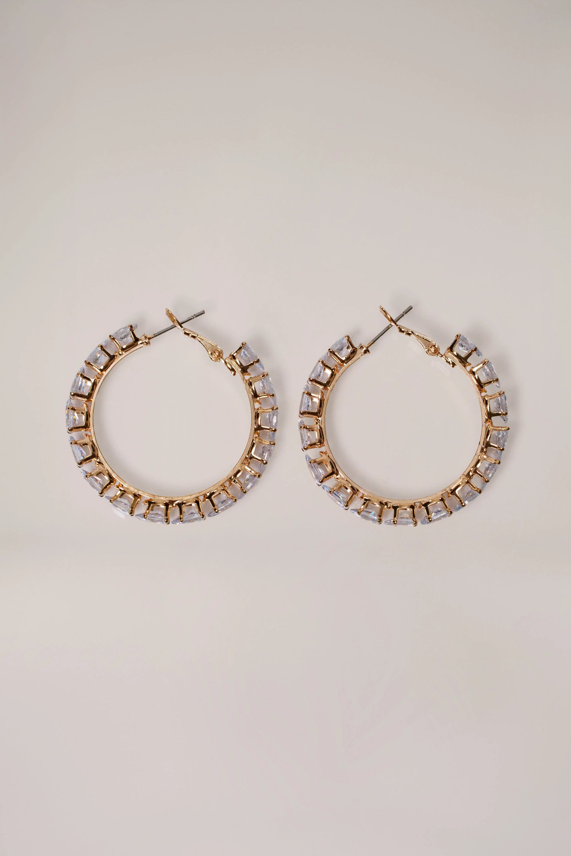 Gold Luminara Hoop Earrings JLUXLABEL