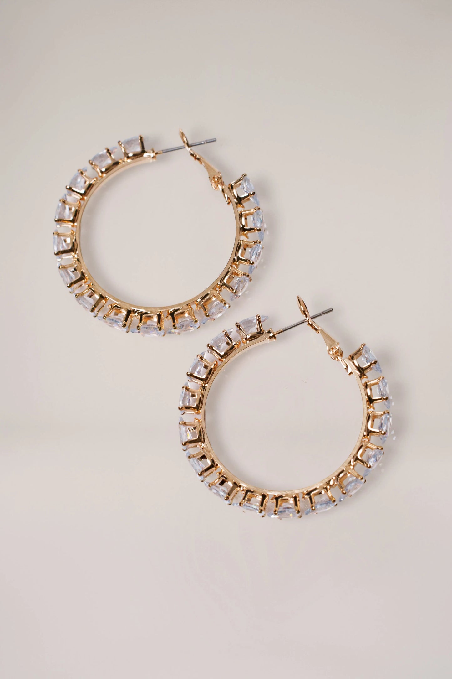 Gold Luminara Hoop Earrings JLUXLABEL